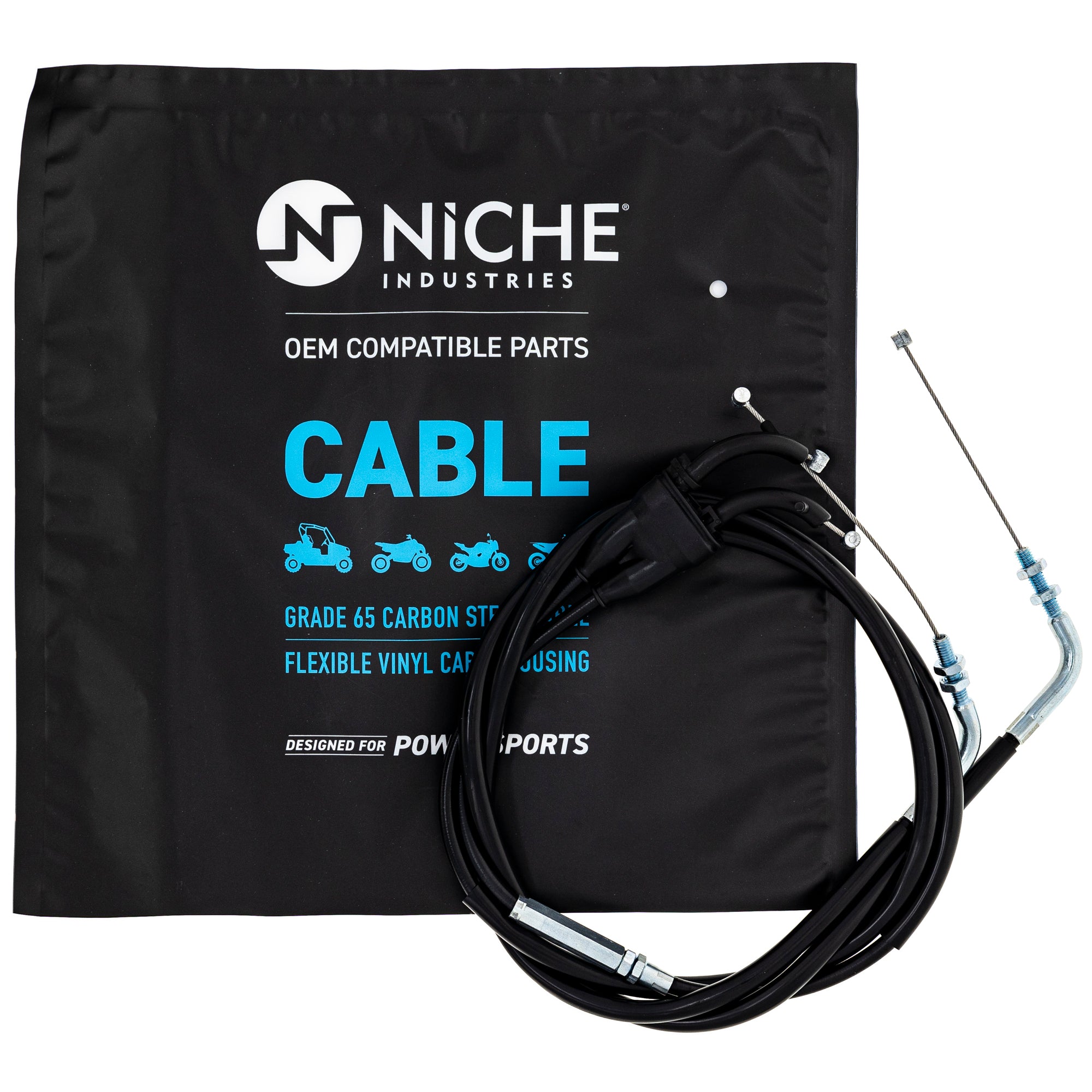 NICHE 519-CCB2883L Throttle Cable Set for zOTHER DR350SE DR250SE