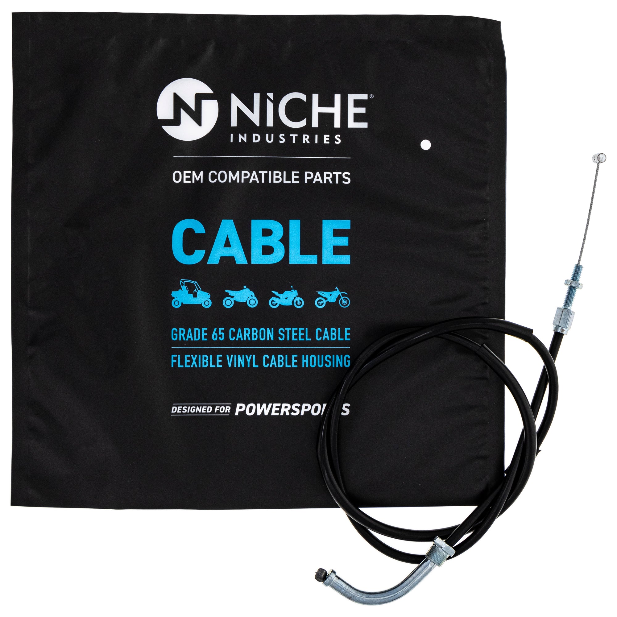 NICHE 519-CCB2806L Push Throttle Cable for zOTHER Shadow