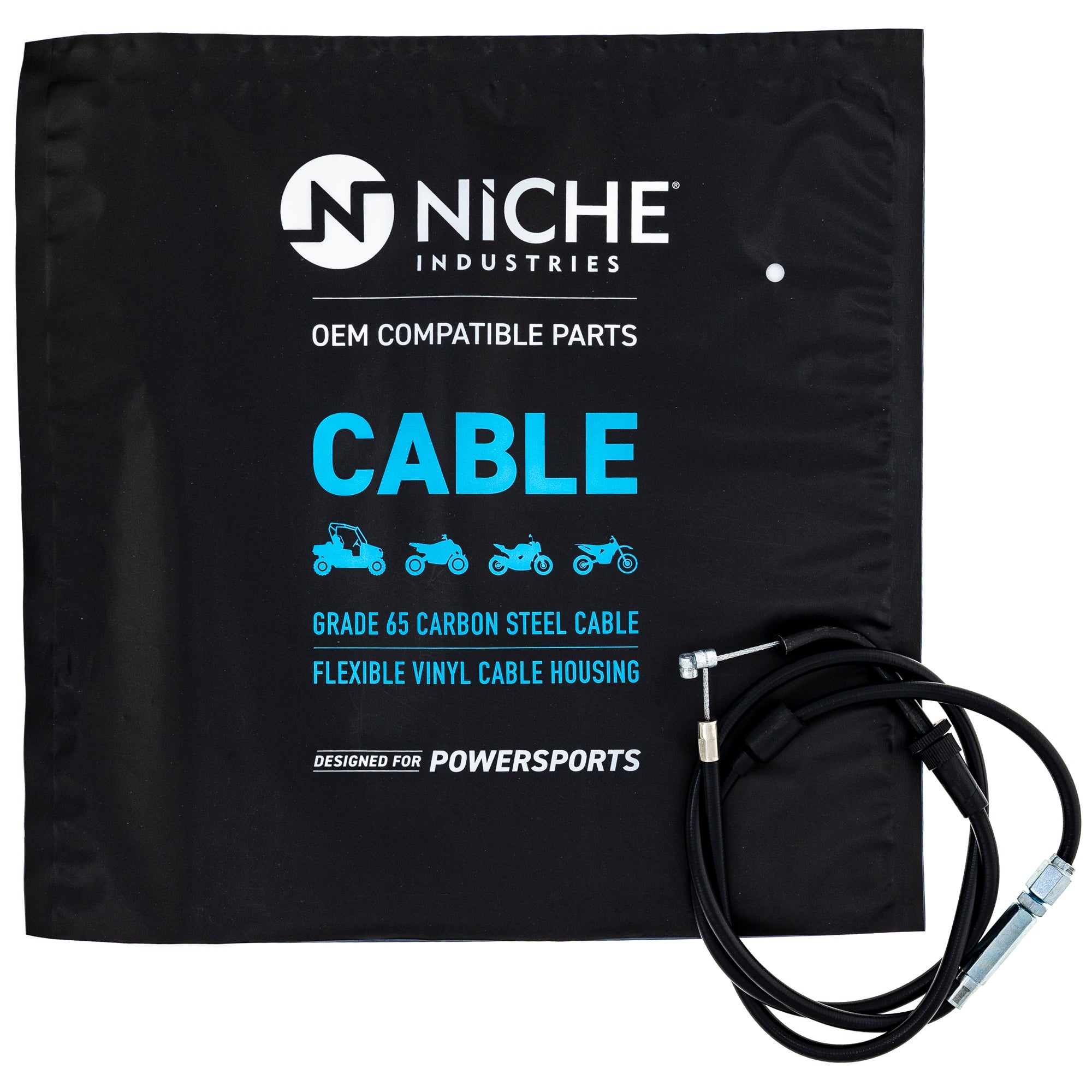 NICHE 519-CCB2925L Throttle Cable for zOTHER Ninja KZ1100A KZ1000R
