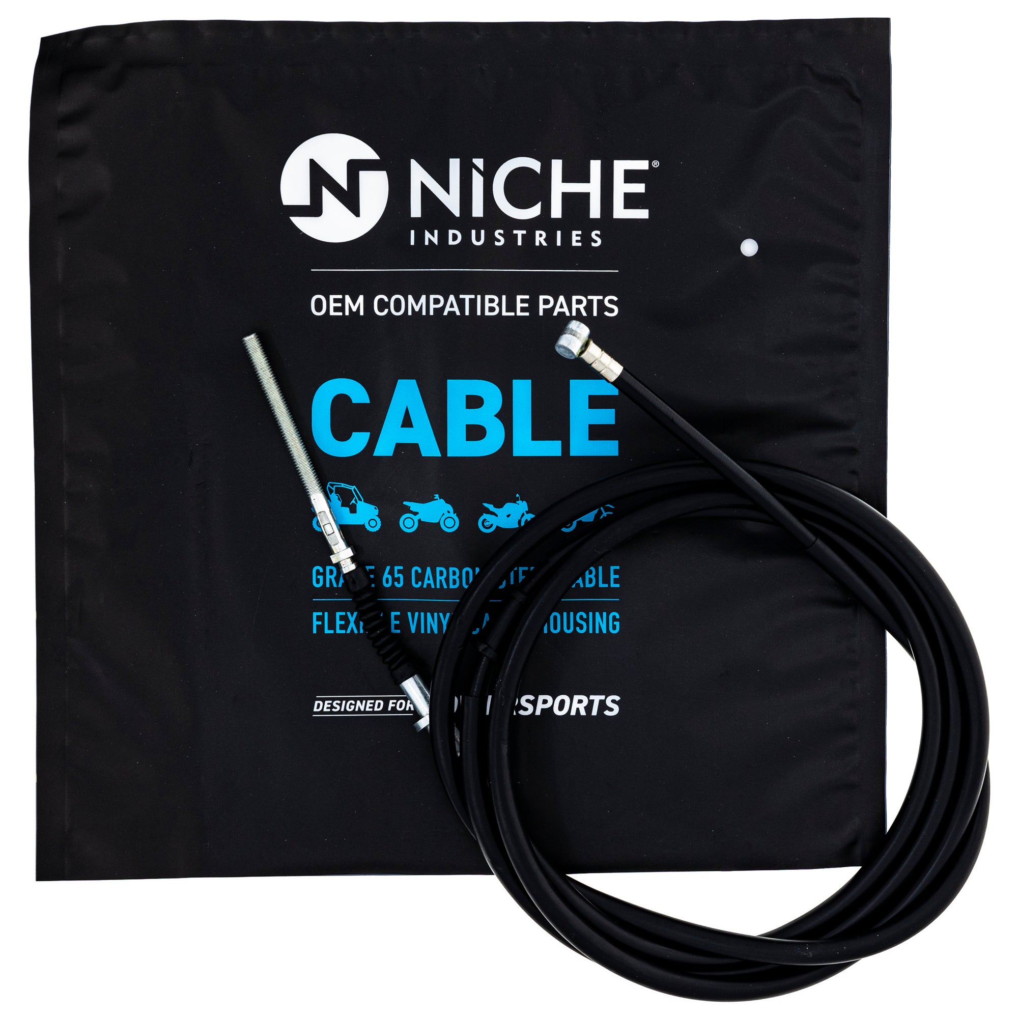 NICHE 519-CCB2944L Rear Hand Brake Cable for zOTHER Quadrunner