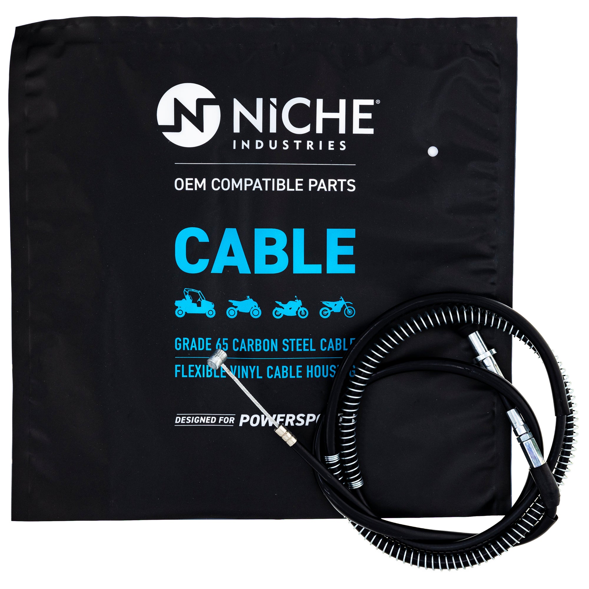 NICHE 519-CCB2962L Rear Hand Brake Cable for zOTHER Raptor