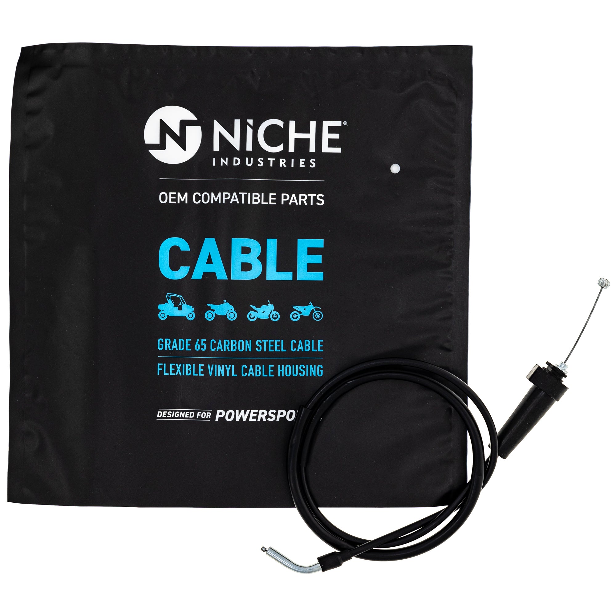 NICHE 519-CCB2017L Throttle Cable for zOTHER Quadrunner