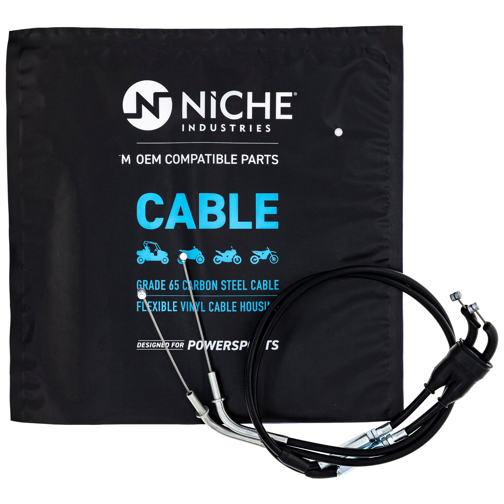 NICHE 519-CCB2174L Throttle Cable Set for zOTHER Ninja