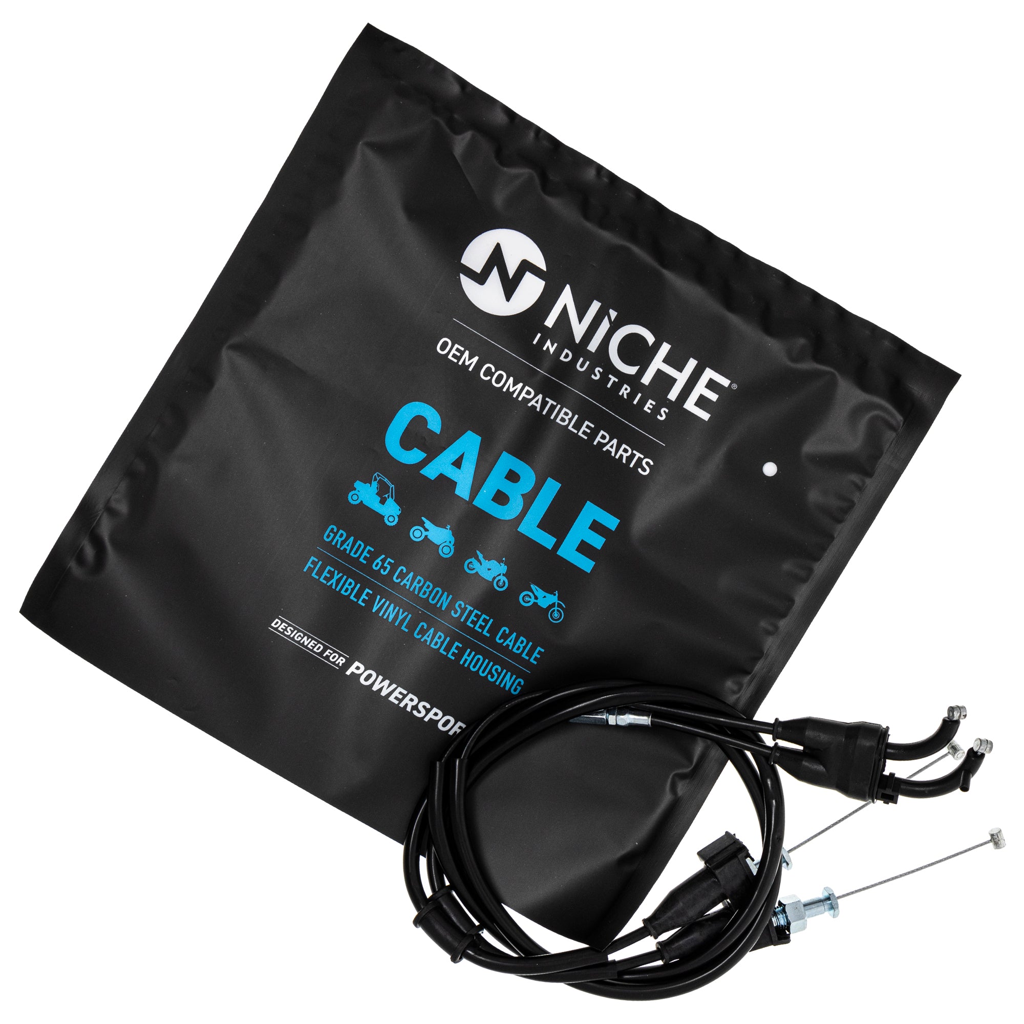 NICHE 519-CCB2184L Throttle Cable Set for zOTHER TTR230