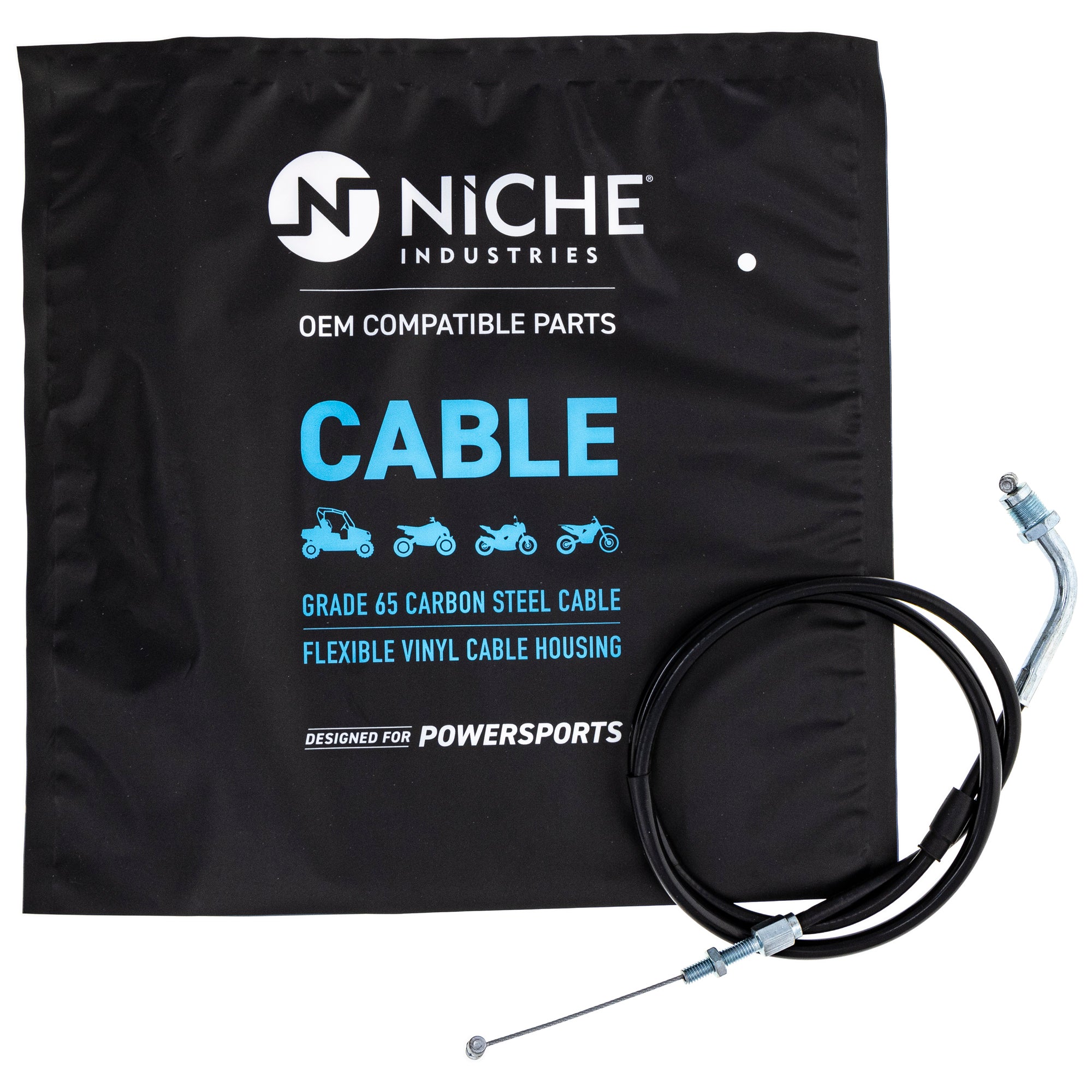 NICHE 519-CCB2197L Push Throttle Cable for zOTHER Shadow