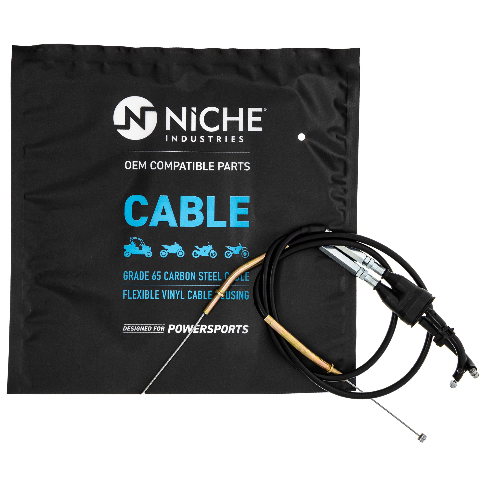 NICHE 519-CCB2104L Throttle Cable Set for zOTHER Ninja