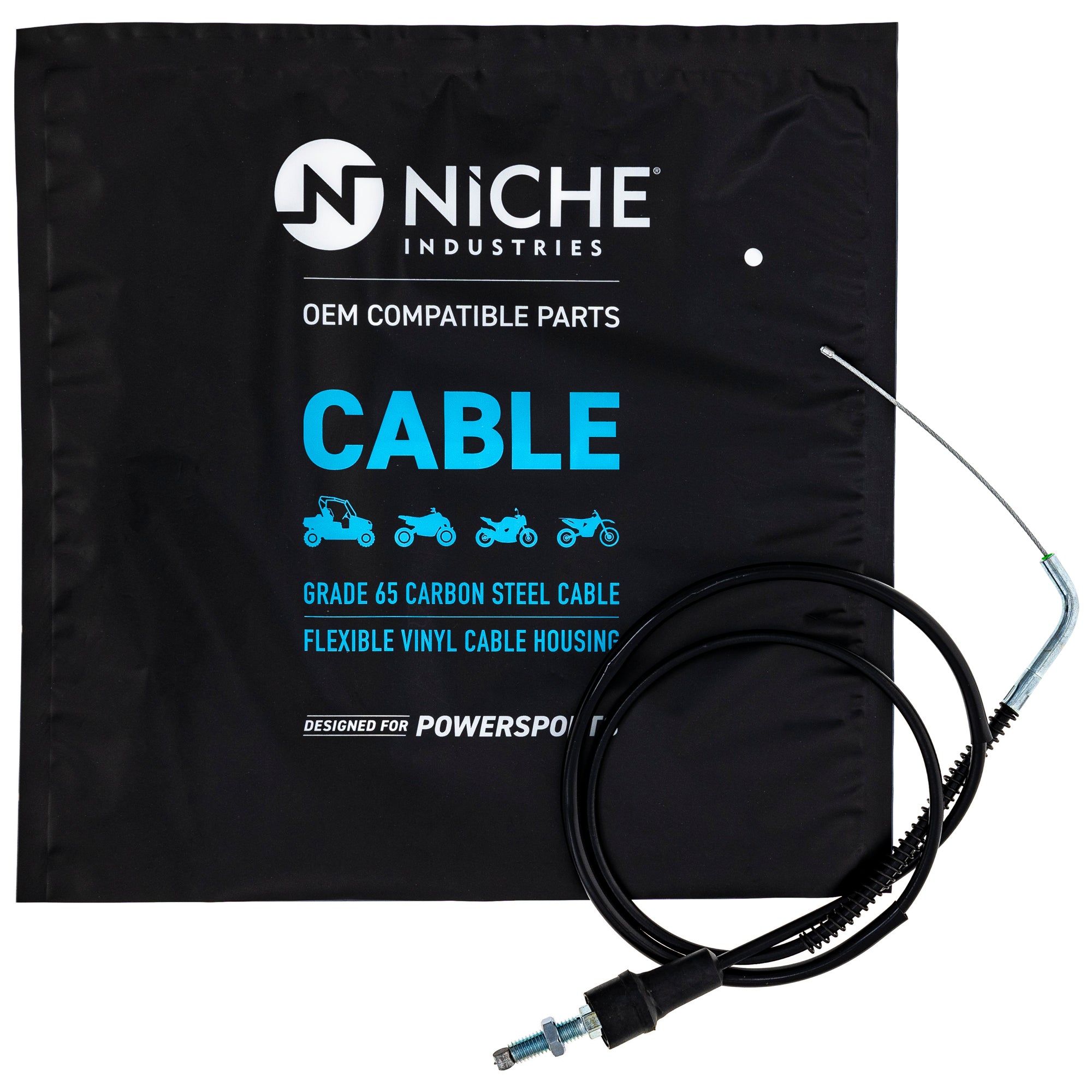 NICHE 519-CCB2106L Throttle Cable for zOTHER RM125