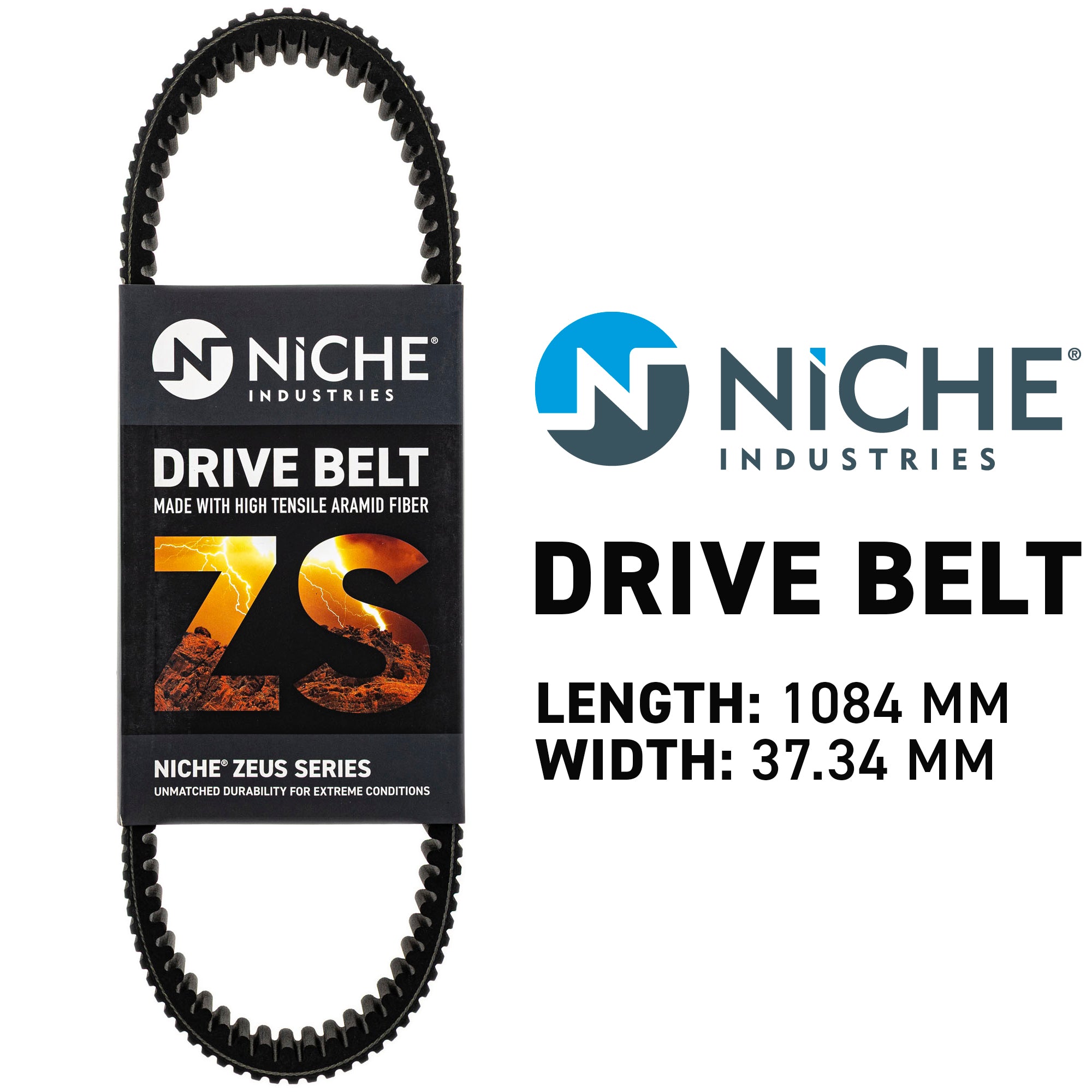 NICHE 519-CDB2329T Drive Belt for Xpedition RZR Ranger Pro