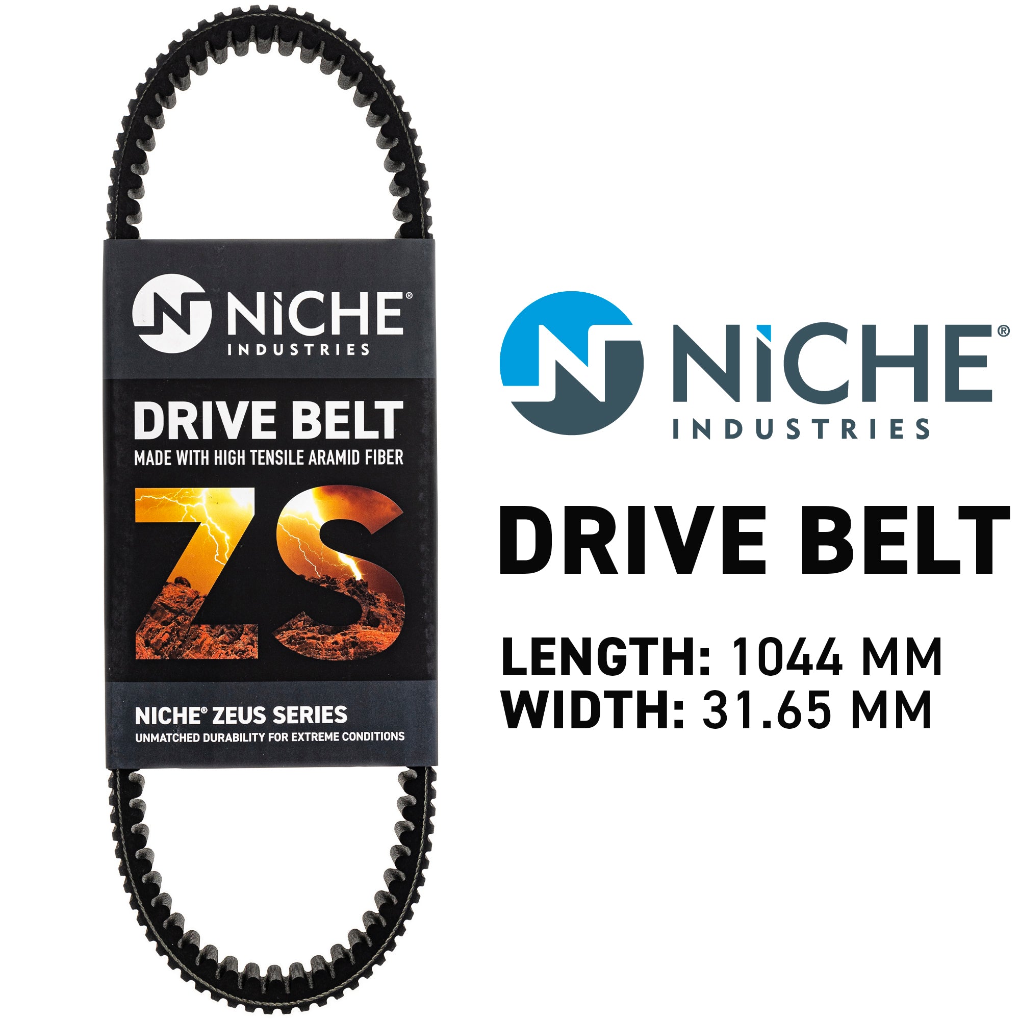 NICHE 519-CDB2347T Drive Belt for RZR Ranger General ACE