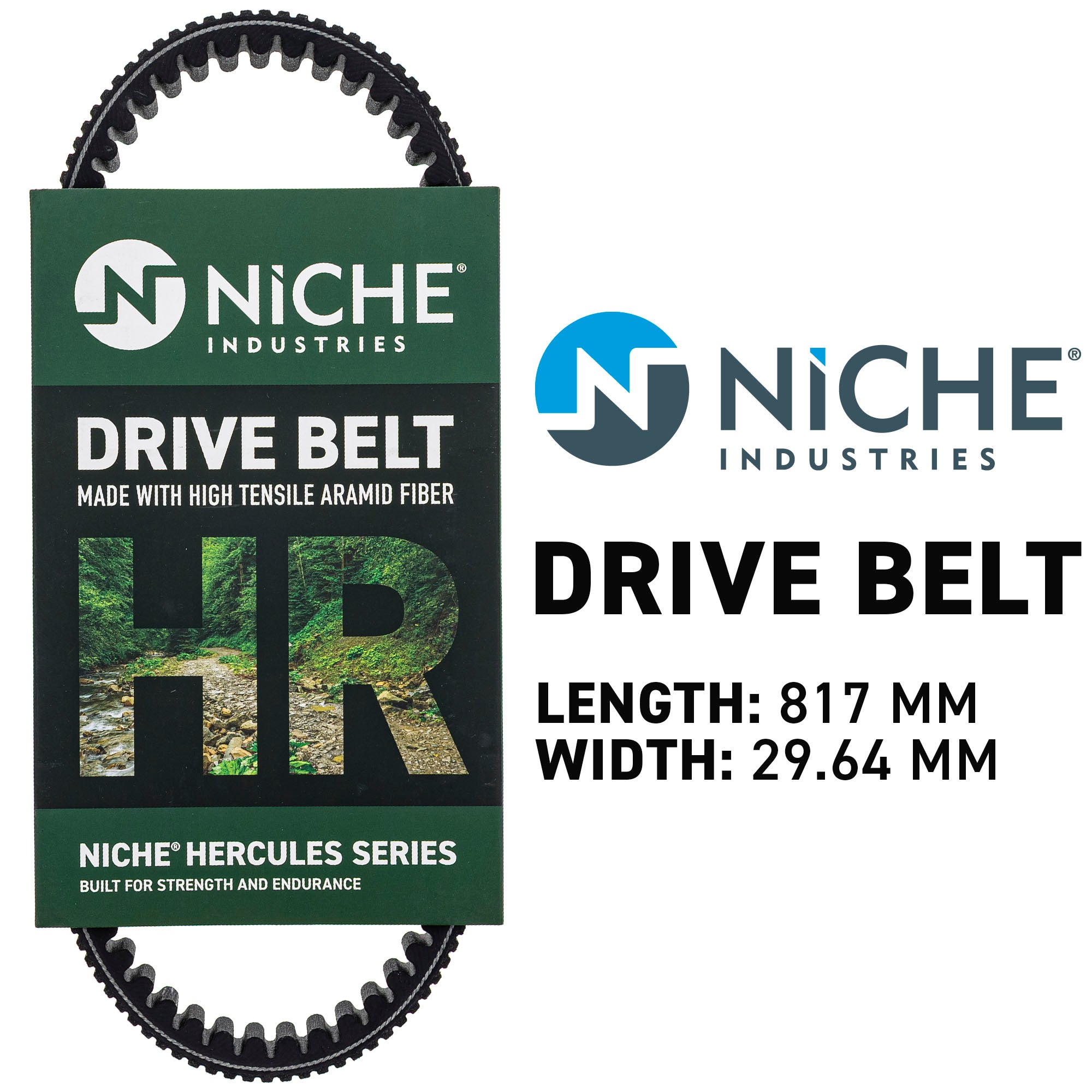 NICHE 519-CDB2388T Drive Belt for Twin Teryx Prairie KFX700