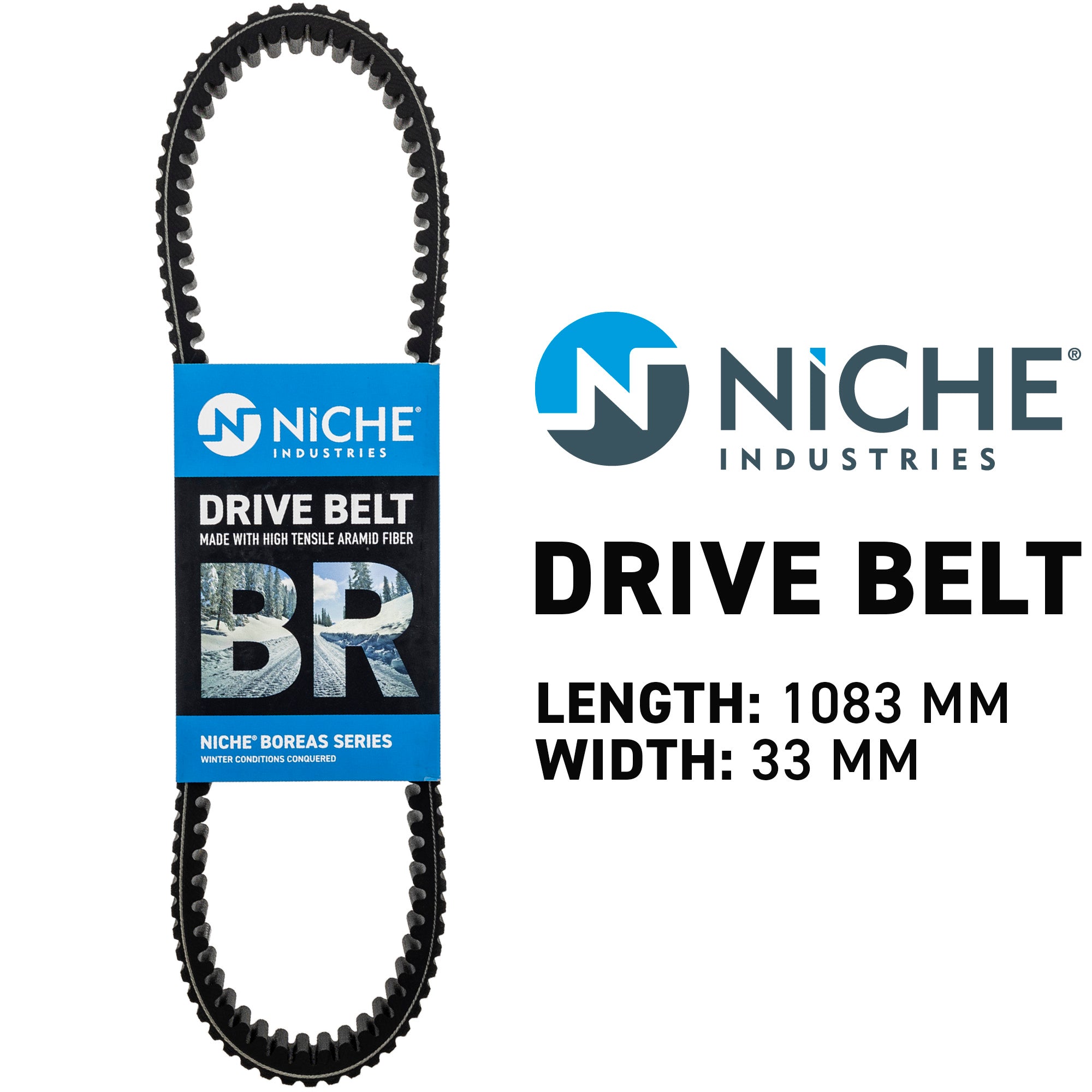 NICHE 519-CDB2392T Drive Belt for StarLite Lite Indy
