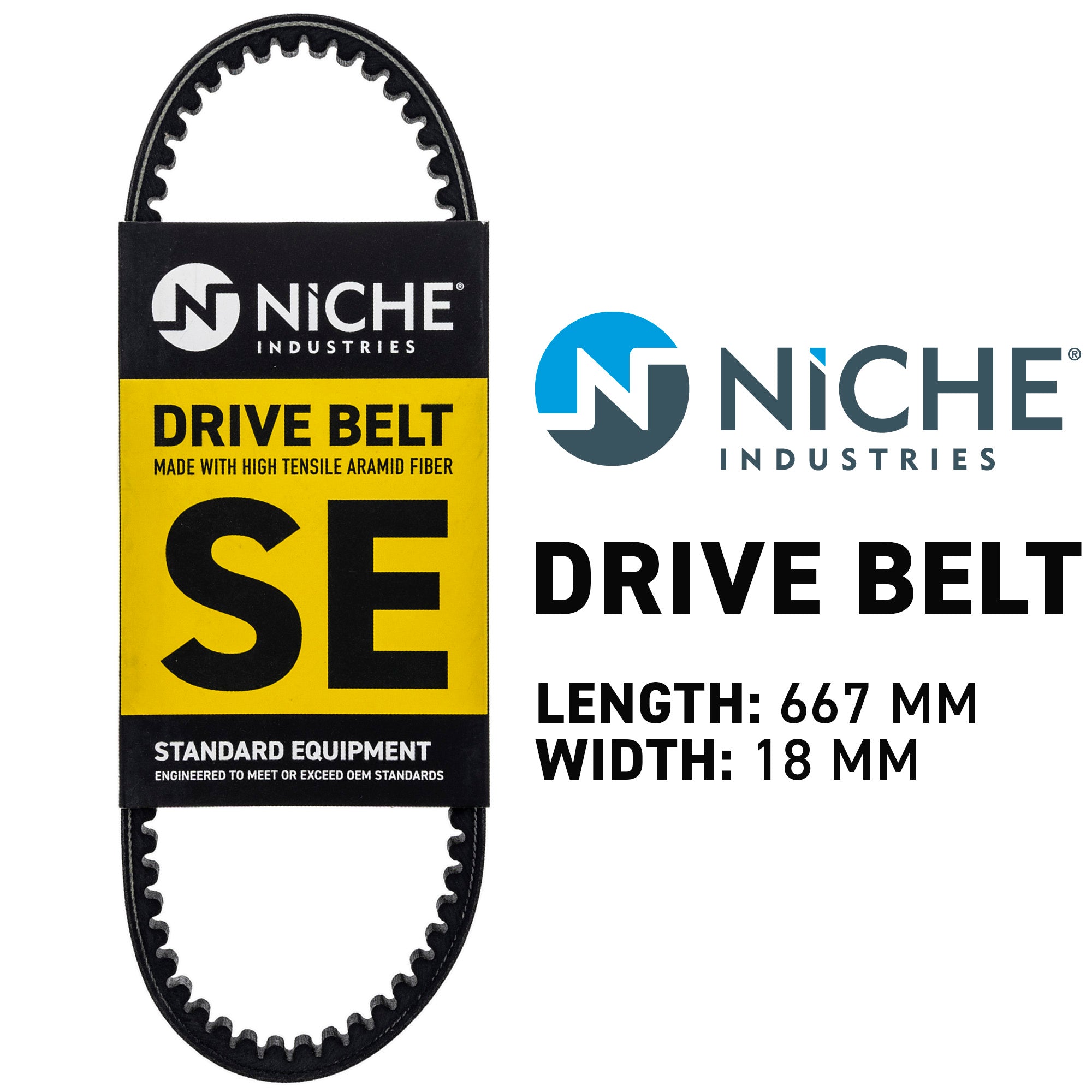 NICHE 519-CDB2391T Drive Belt for KFX50