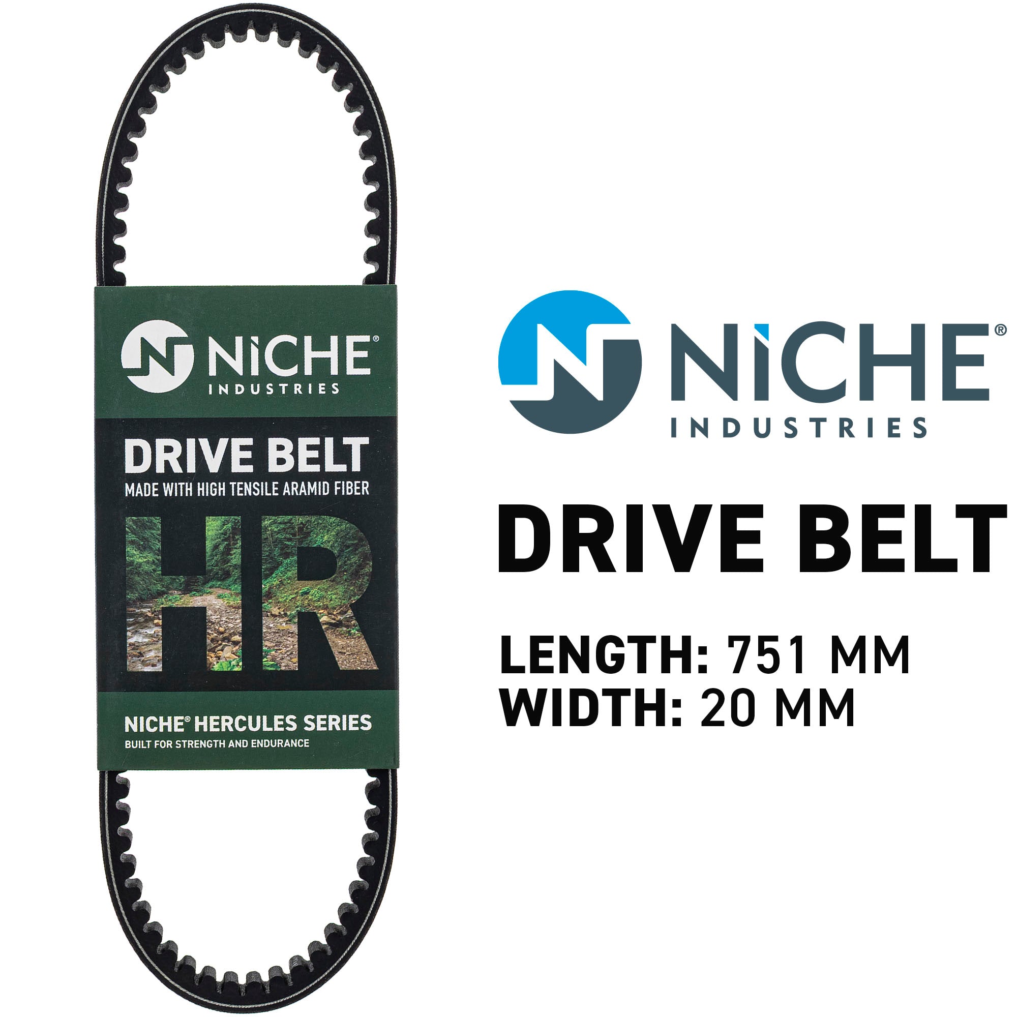 NICHE 519-CDB2402T Drive Belt for RZR