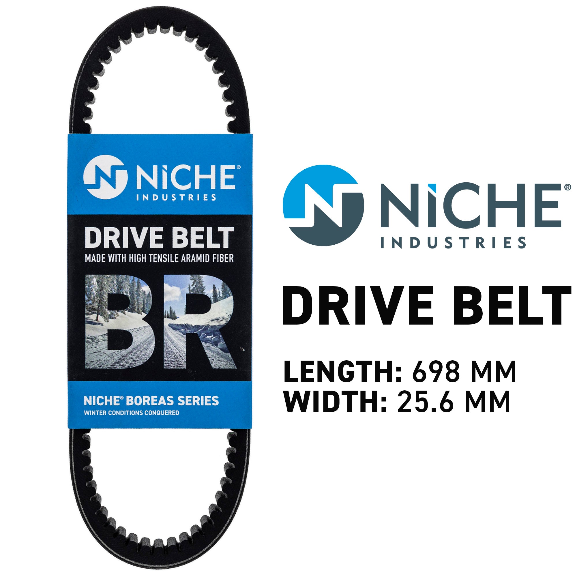 NICHE 519-CDB2426T Drive Belt for SnoScoot