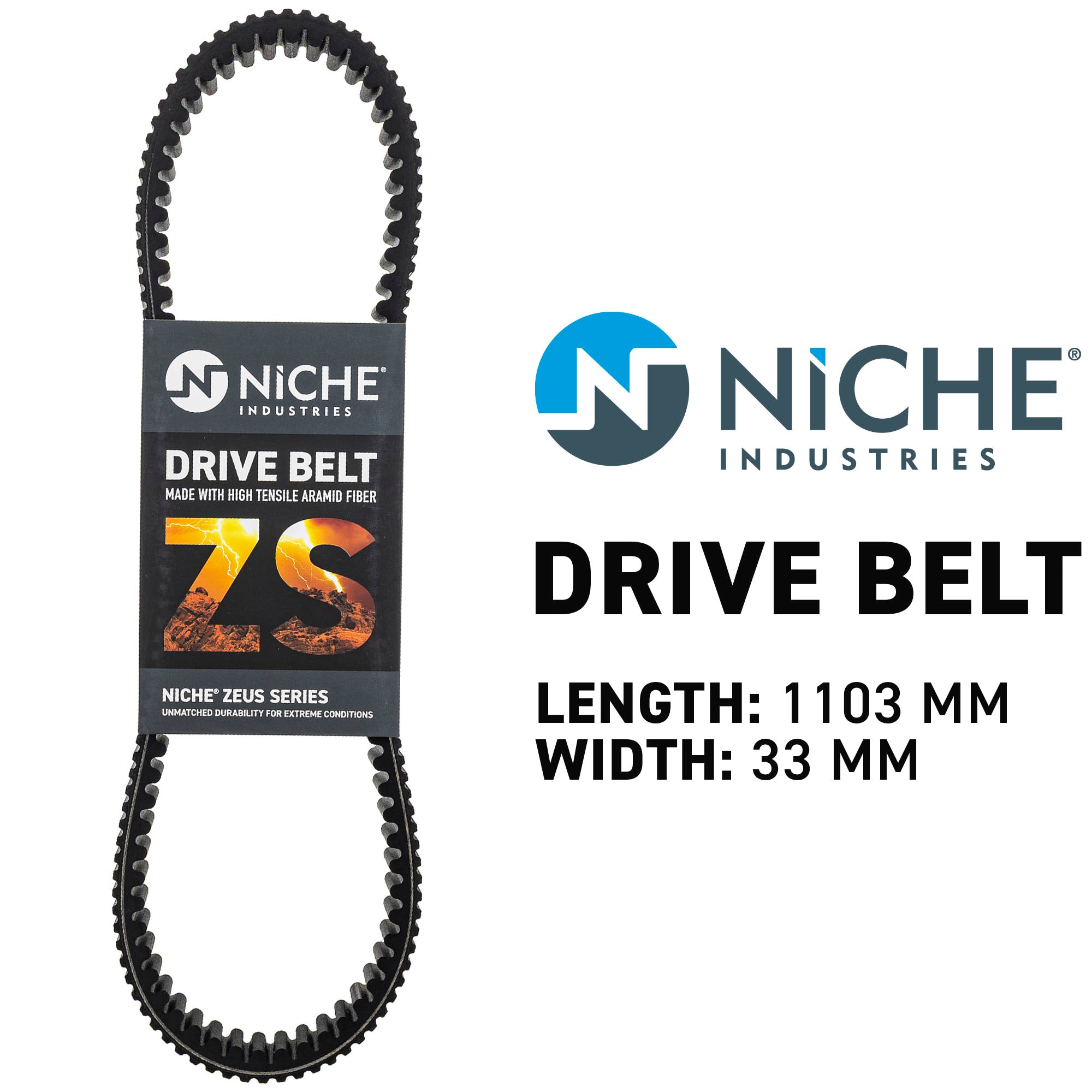 NICHE 519-CDB2428T Drive Belt for Cat