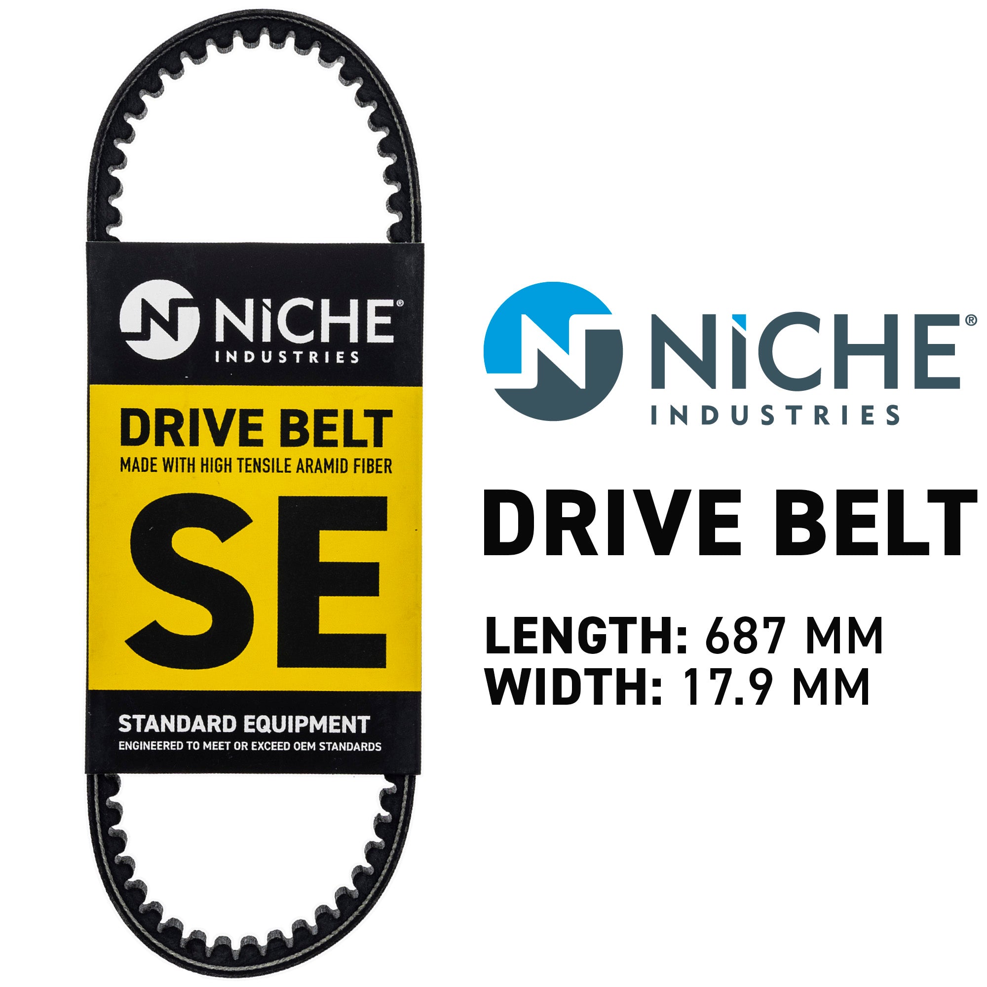NICHE 519-CDB2421T Drive Belt for Outlaw