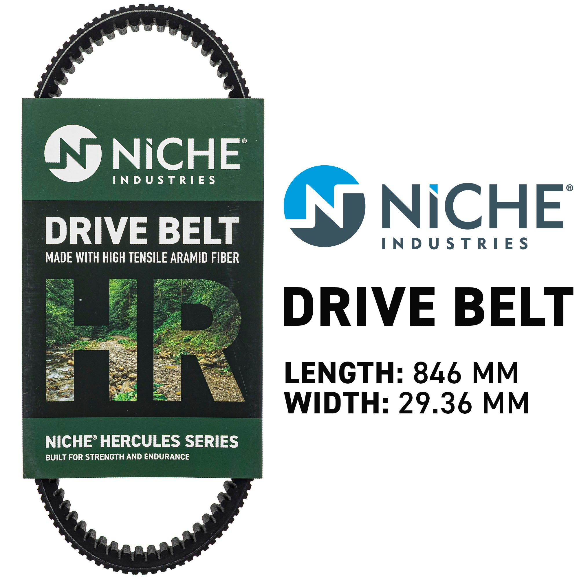 NICHE 519-CDB2452T Drive Belt for Wolverine Grizzly Bruin