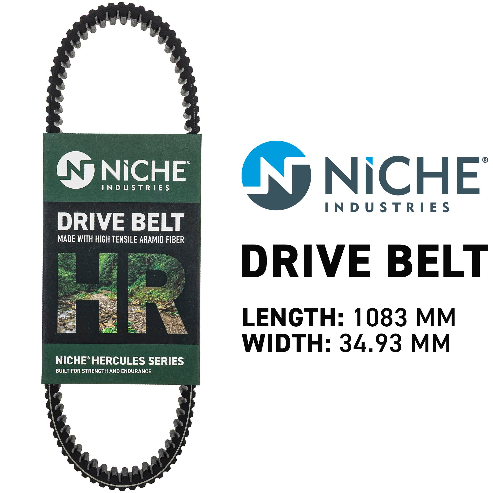 NICHE 519-CDB2453T Drive Belt for Sportsman Hawkeye