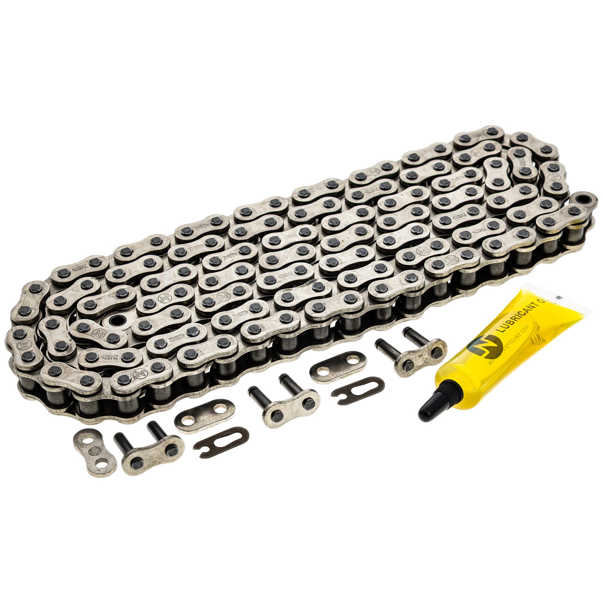 Drive Chain 124 Standard Non O-Ring w/ Master Link for zOTHER MTD Cub Cadet Troy-Bilt YZ85 NICHE 519-CDC2244H