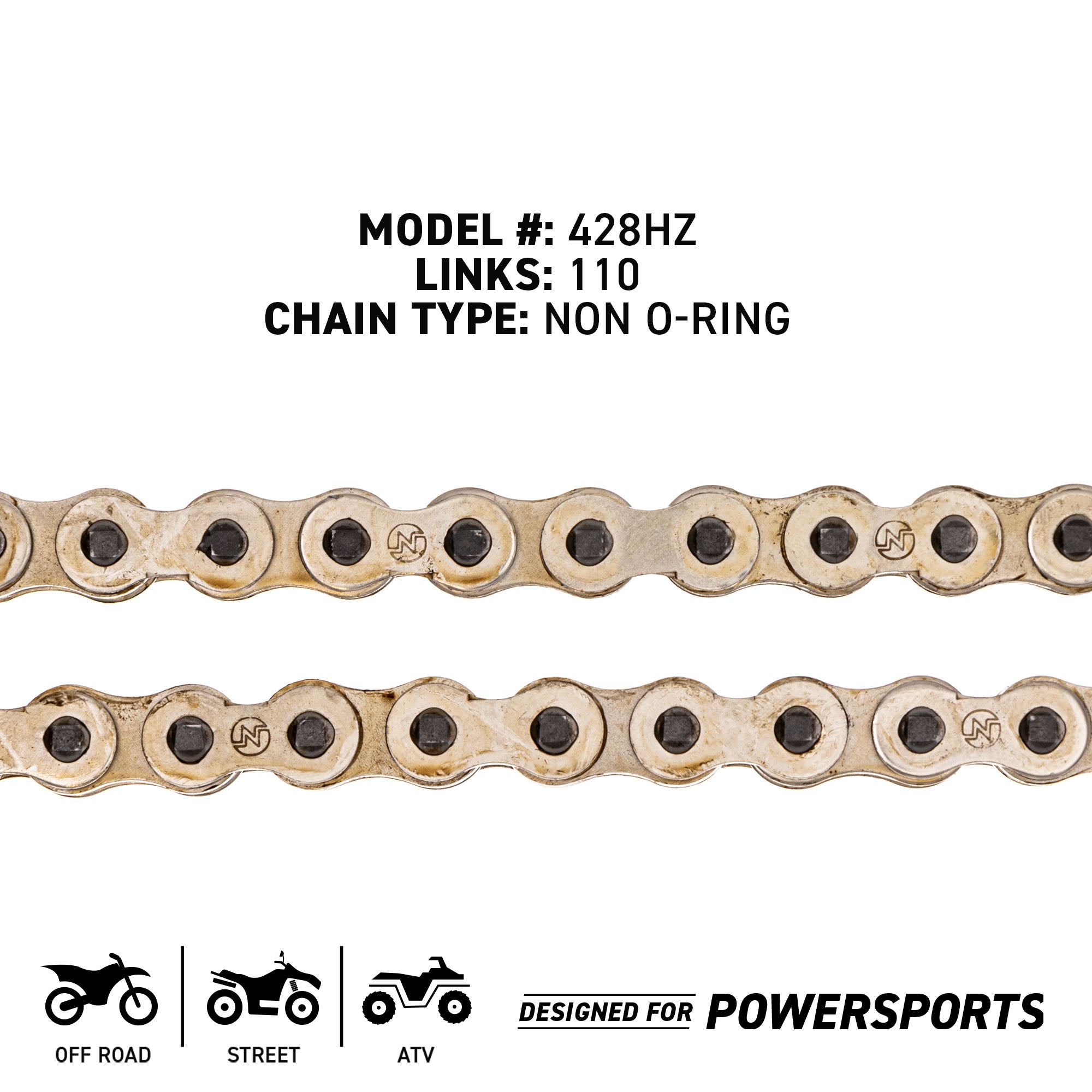 NICHE 519-CDC2240H Chain for zOTHER YZ80 RV90 RS100 RM80