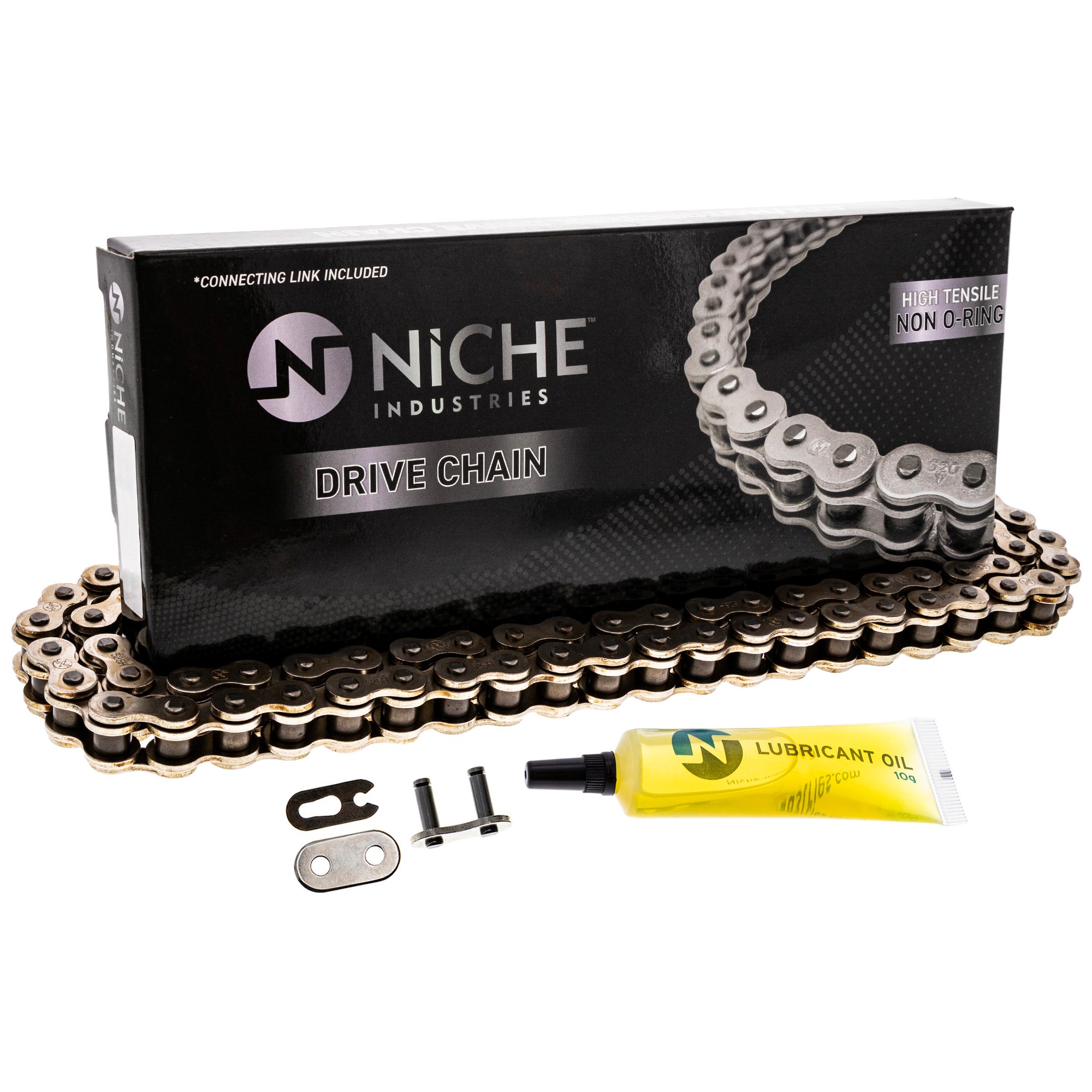 Drive Chain 106 Standard Non O-Ring w/ Master Link | NICHE PARTS