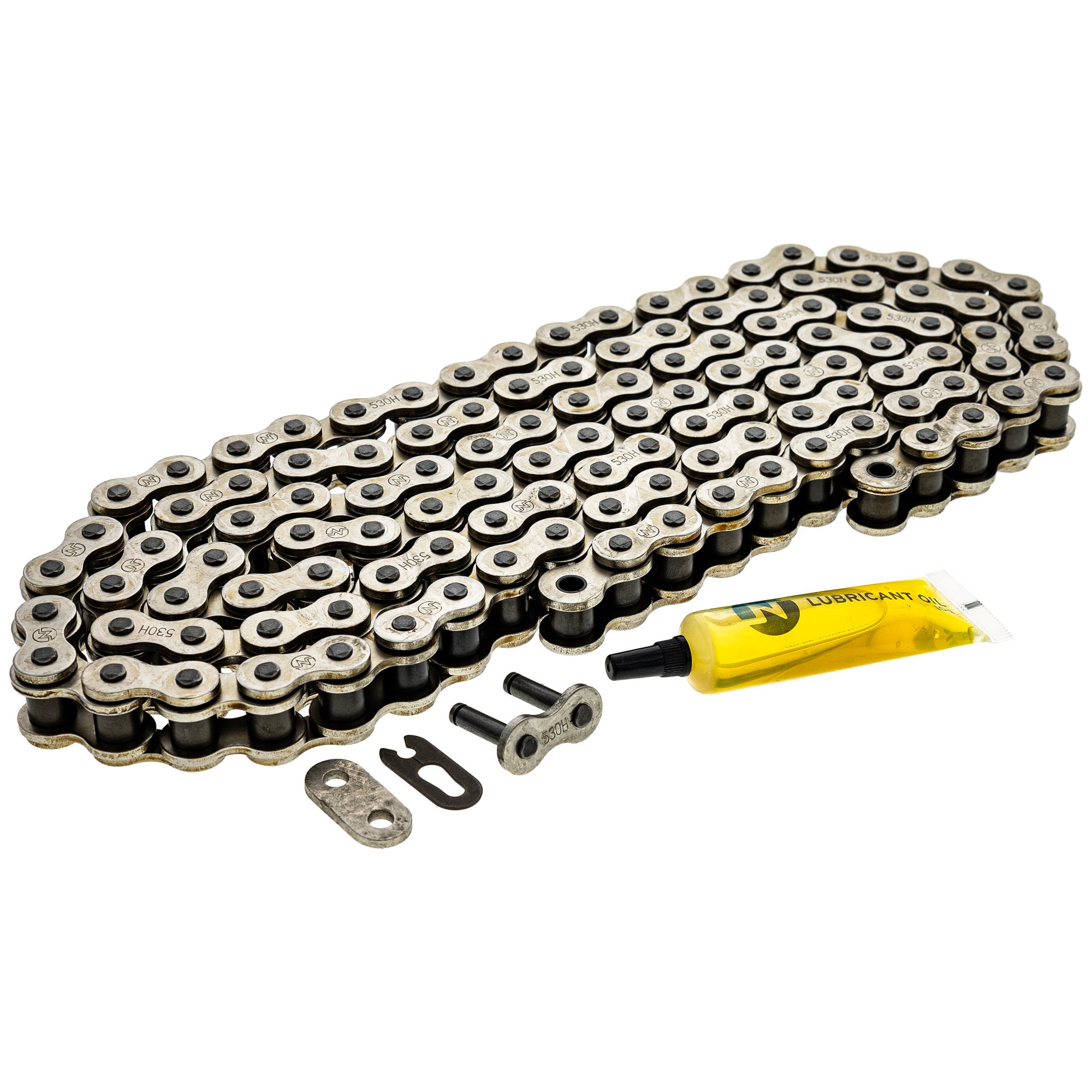 Drive Chain 118 Standard Non O-Ring w/ Master Link for zOTHER Yamaha Suzuki Kawasaki YZF NICHE 519-CDC2203H