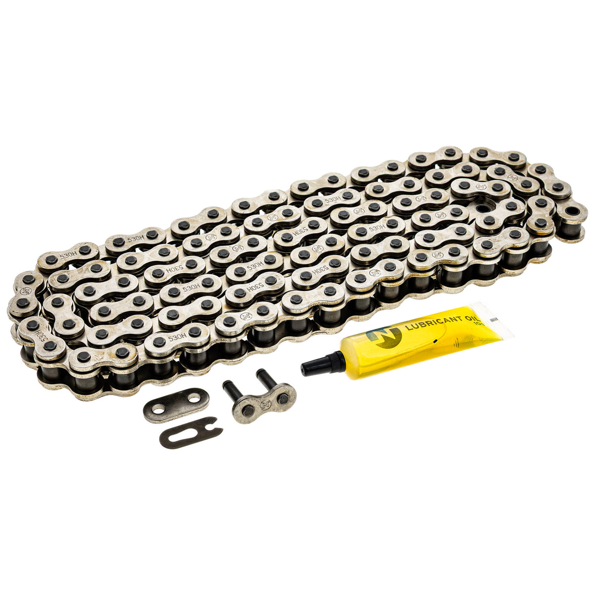 Drive Chain 98 Standard Non O-Ring w/ Master Link for zOTHER Sport CJ360T CB500 750 5204 NICHE 519-CDC2215H