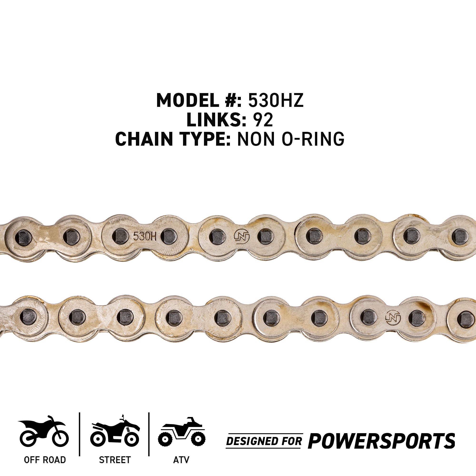 NICHE 519-CDC2330H Chain for zOTHER RD350 RD250 94580-10092-00 5229