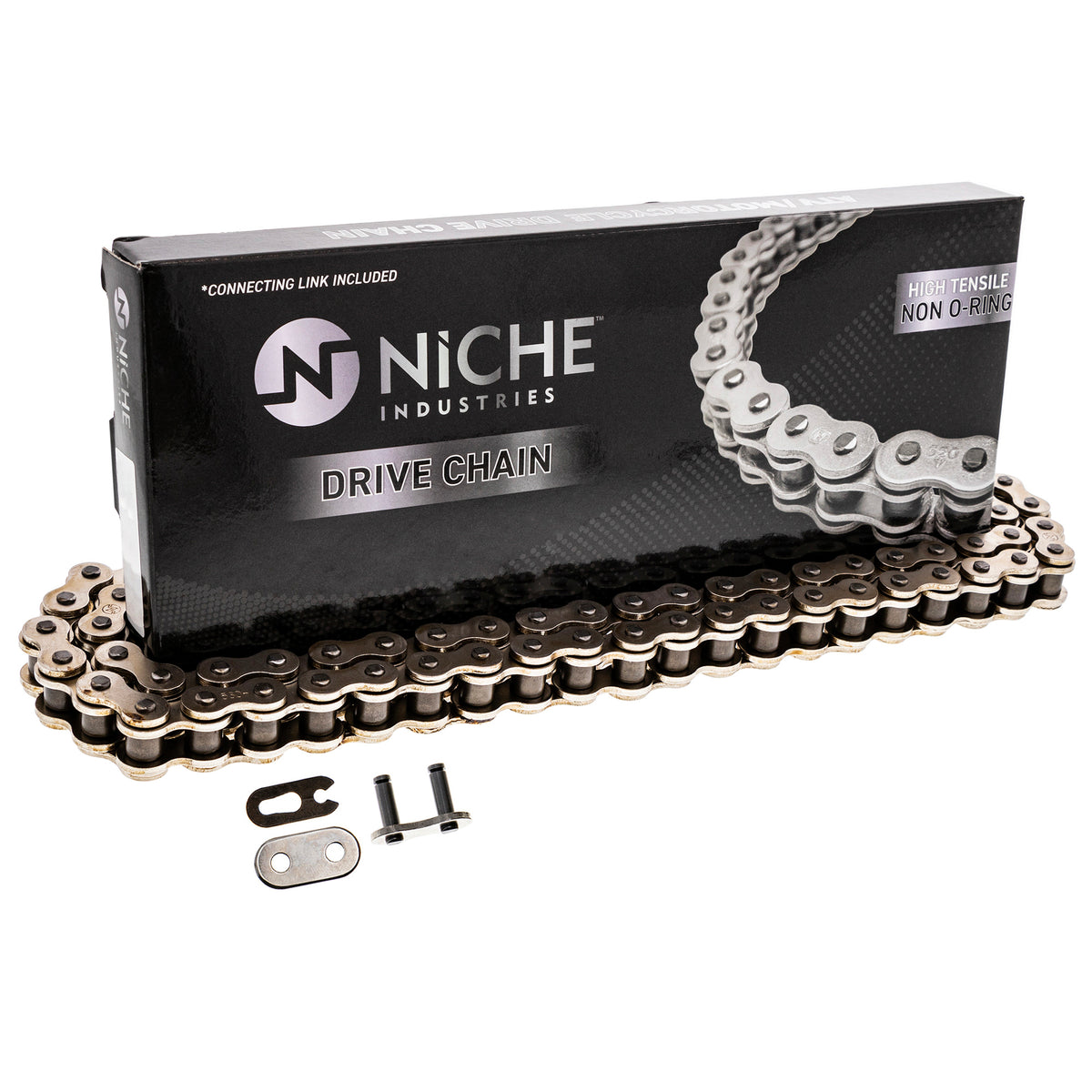 Drive Chain 92 Standard Non O-Ring w/ Master Link For Yamaha