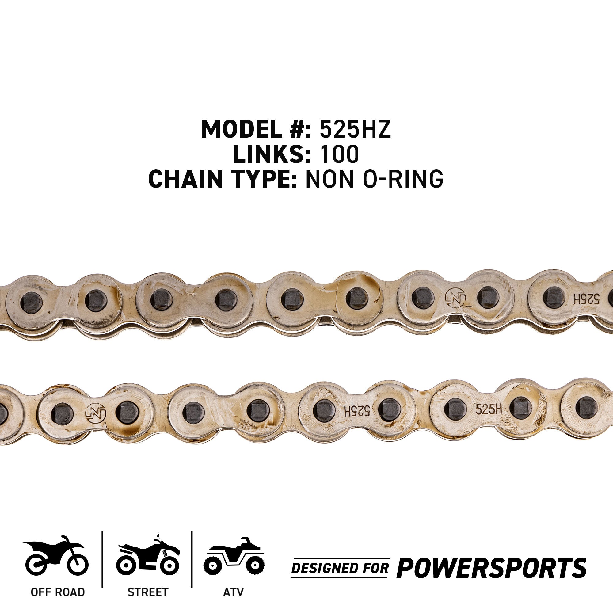 NICHE 519-CDC2354H Chain for zOTHER Triumph Ducati TM250 Monster