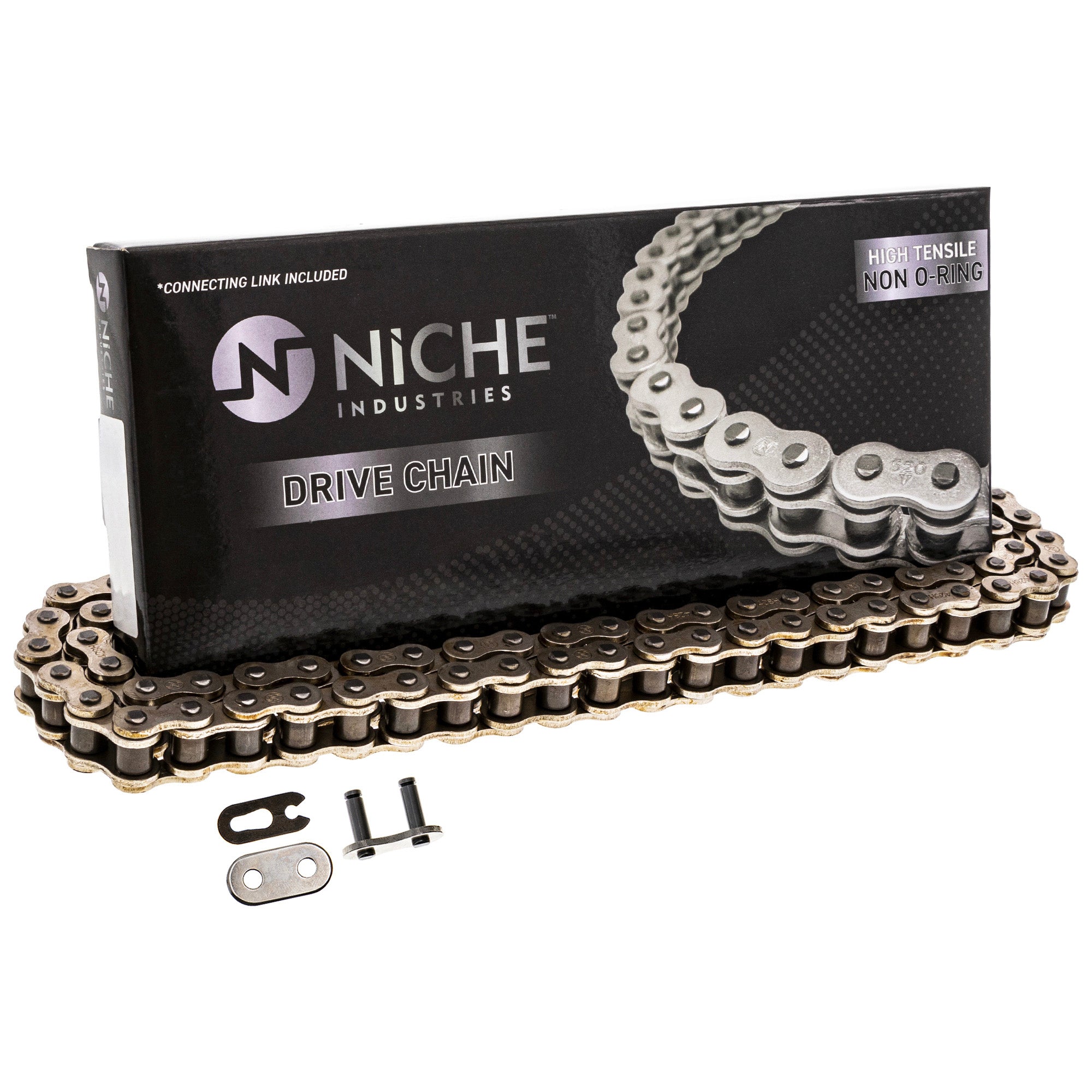 428 Drive Chain 140 Links Standard Non O-Ring with Connecting Master Link
