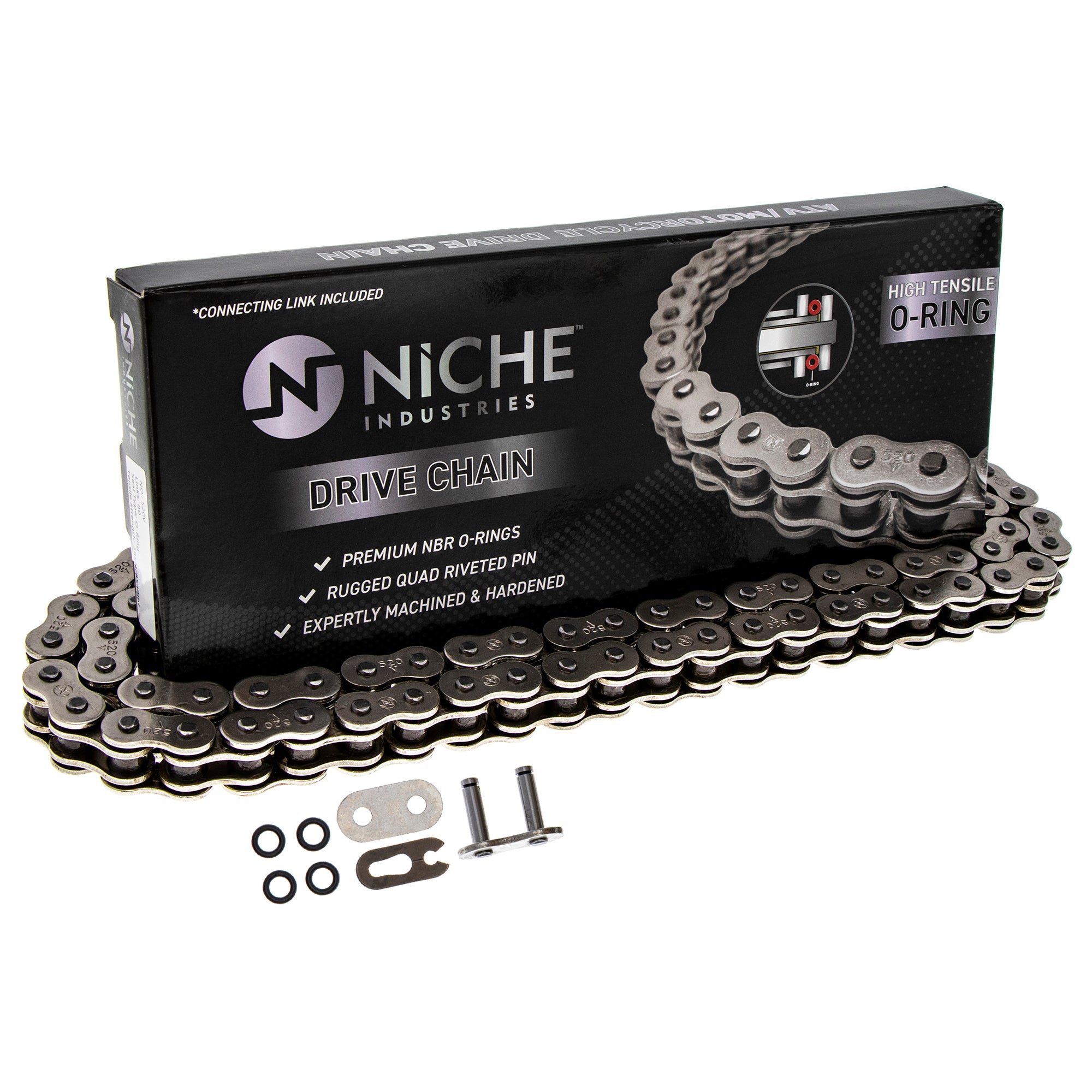 NICHE MK1004190 Drive Sprockets & Chain Kit for zOTHER Honda