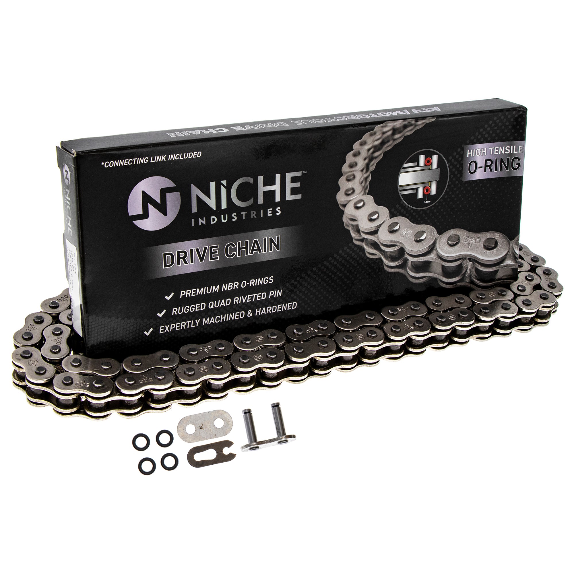 NICHE MK1004303 Drive Sprockets & Chain Kit for zOTHER KTM 690 640