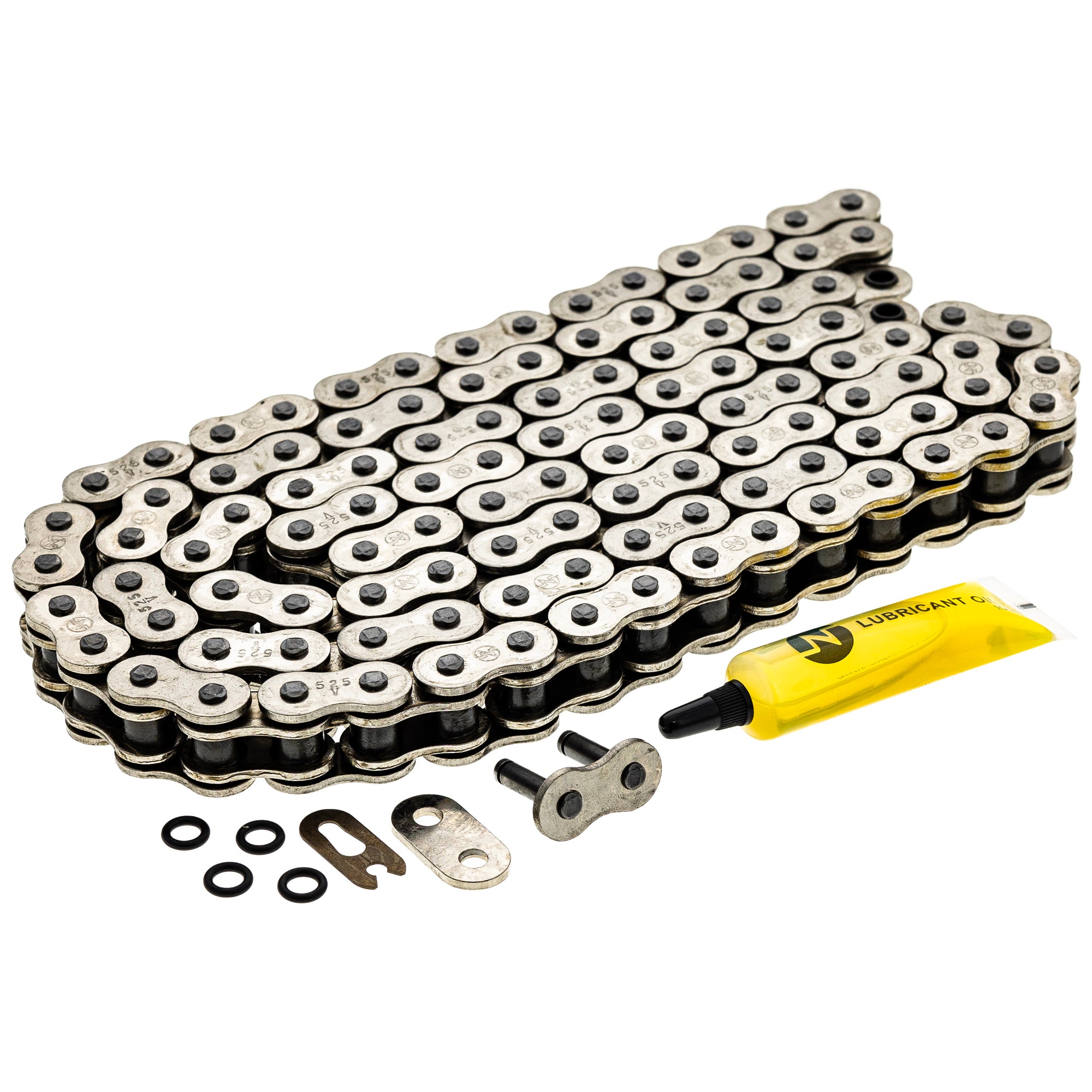 Drive Chain 112 O-Ring w/ Master Link for zOTHER Triumph Suzuki KTM Kawasaki Super Rebel NICHE 519-CDC2376H