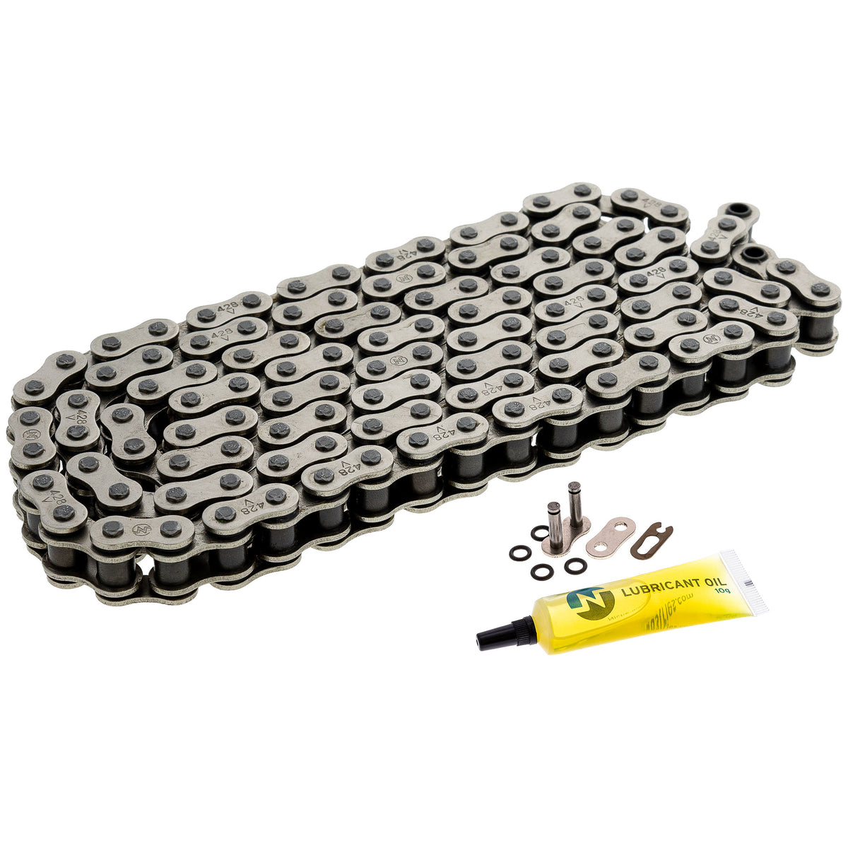 Drive Chain 122 O-Ring w/ Master Link for zOTHER Yamaha Suzuki Kawasaki TW200 TTR125LE NICHE 519-CDC2382H
