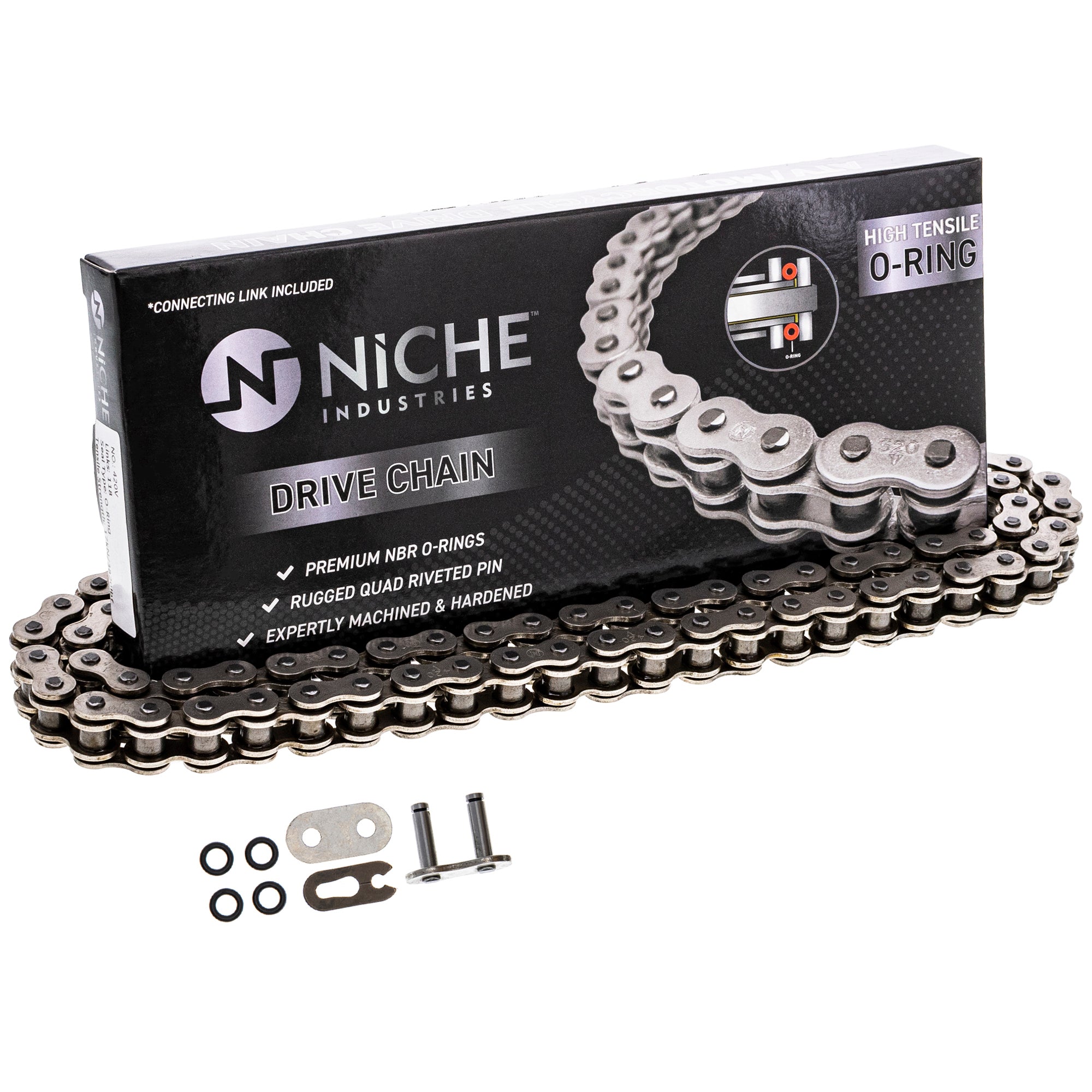 NICHE MK1004384 Drive Sprockets & Chain Kit for zOTHER Honda Trail