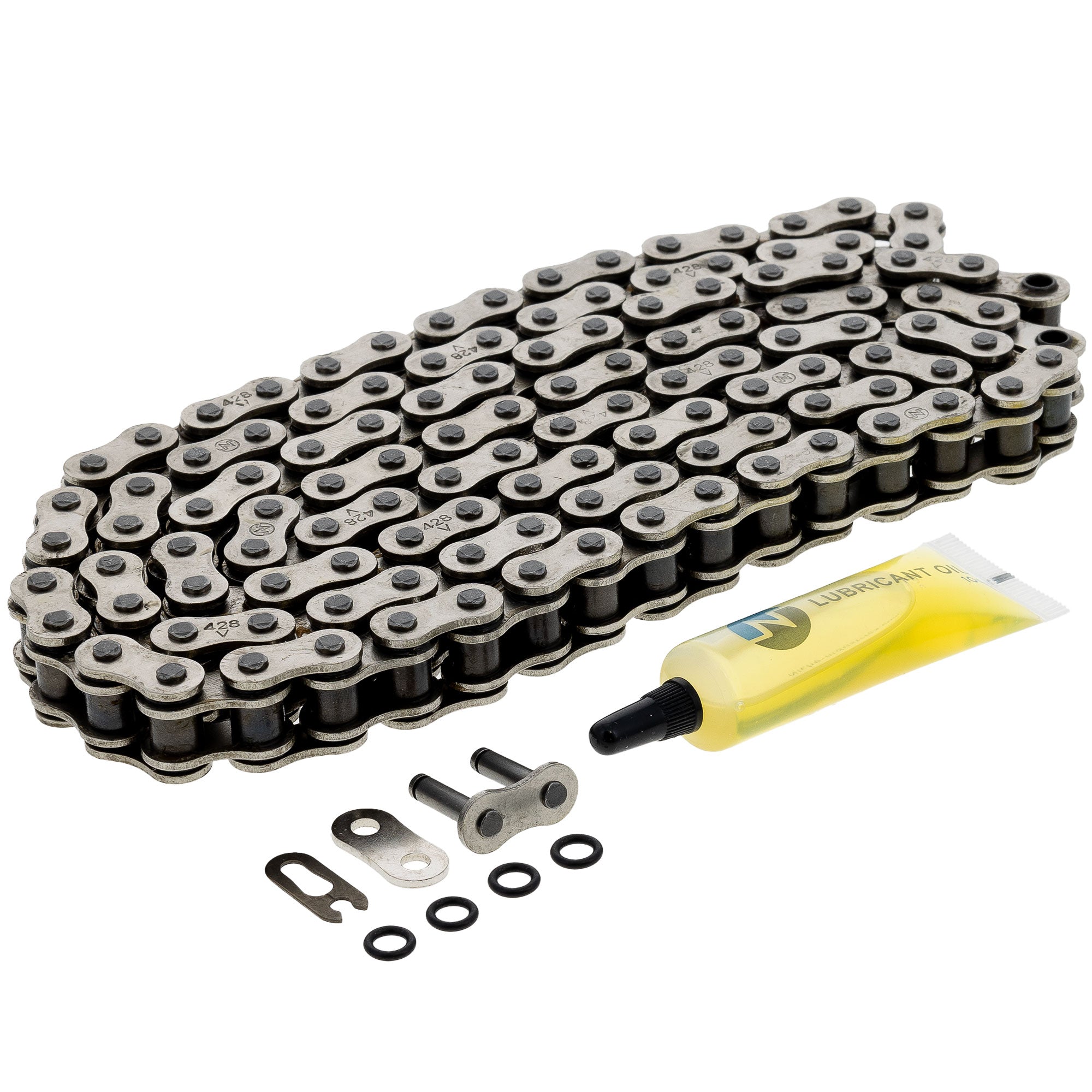 Drive Chain 120 O-Ring w/ Master Link for zOTHER Yamaha XL185S Trials Serow RM80 NICHE 519-CDC2385H