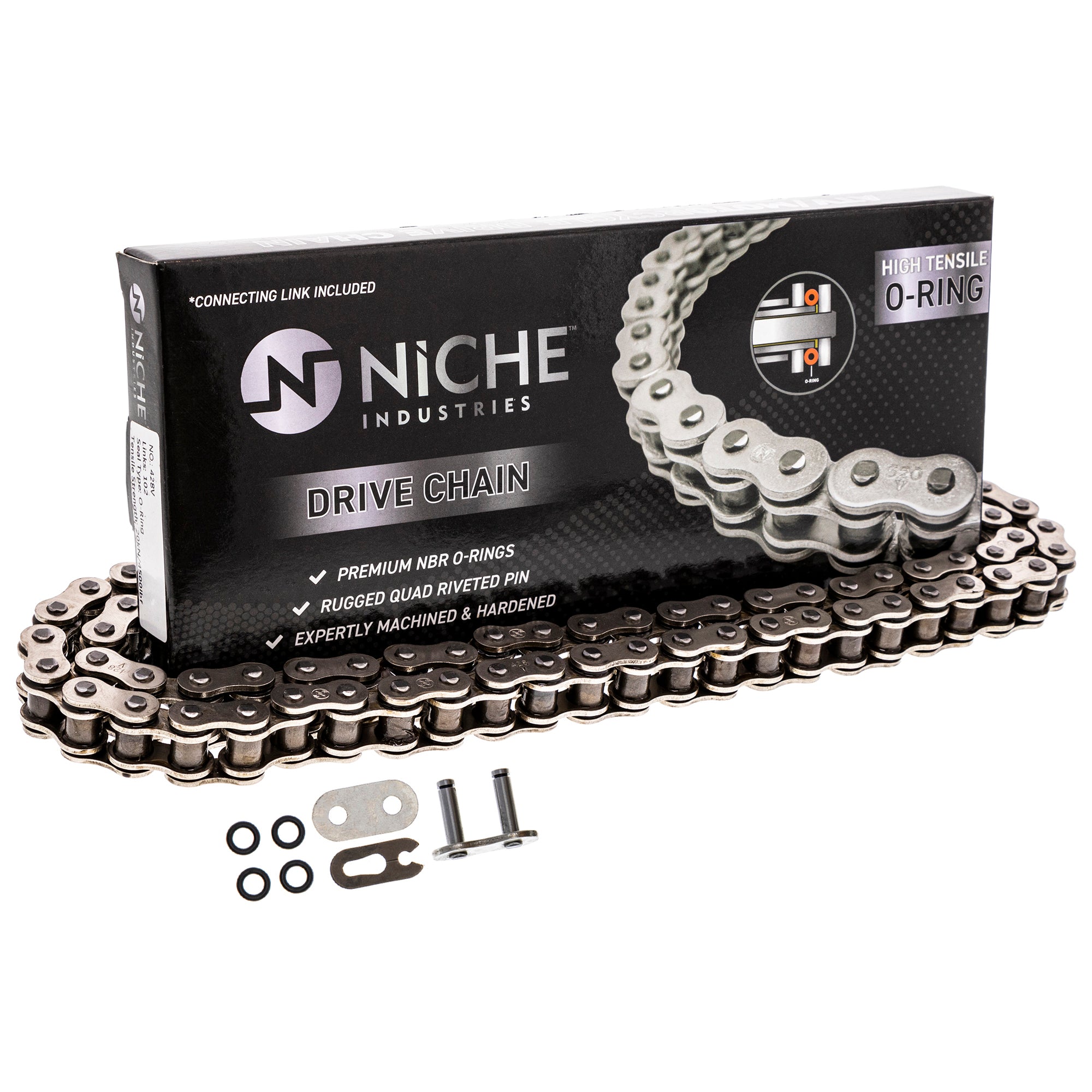 NICHE MK1004430 Drive Sprockets & Chain Kit for zOTHER Suzuki JT