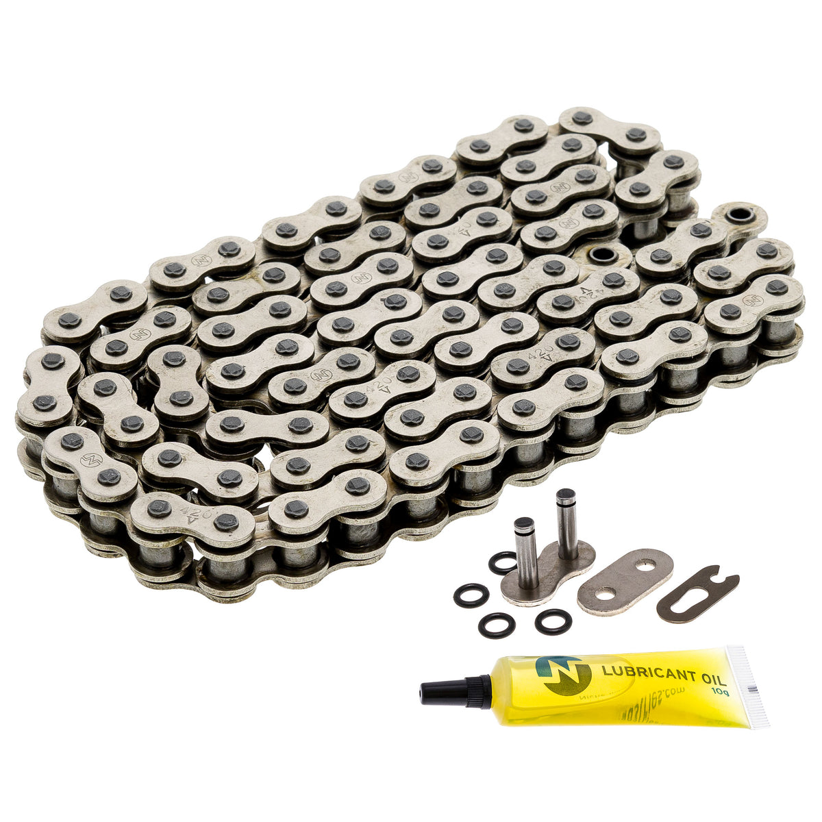 Drive Chain 90 O-Ring w/ Master Link for zOTHER Yamaha Kawasaki YZ50 TTR110E KLX110L NICHE 519-CDC2303H
