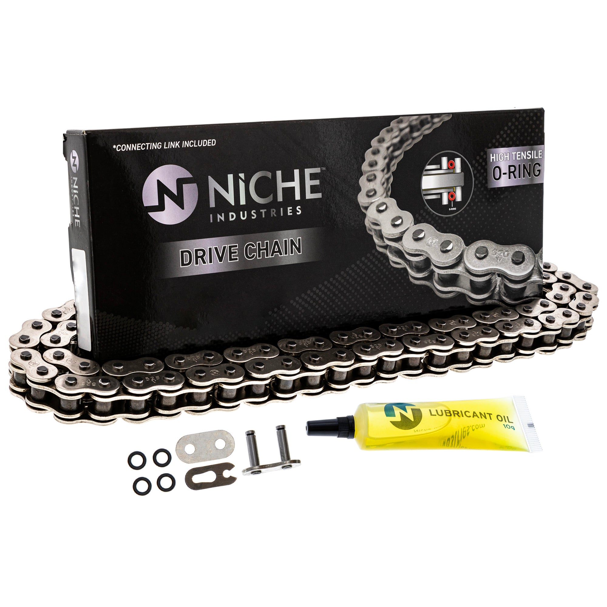 Drive Chain 116 O-Ring w/ Master Link Suzuki Kawasaki | NICHE PARTS