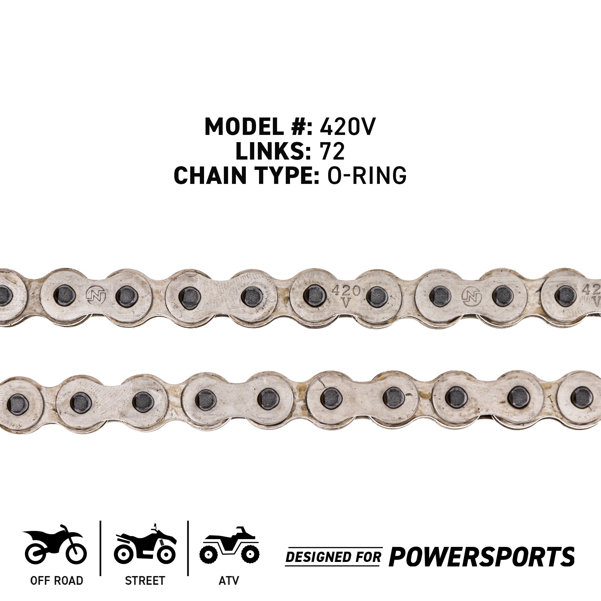 NICHE 519-CDC2313H Chain for zOTHER FourTrax ATC70 5302