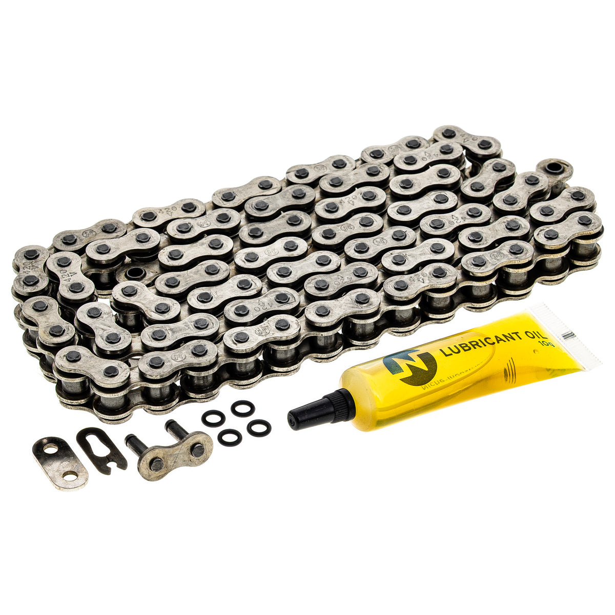 Drive Chain 88 O-Ring w/ Master Link for MTD Cub Cadet Troy-Bilt Kawasaki KLX110 Chappy NICHE 519-CDC2317H
