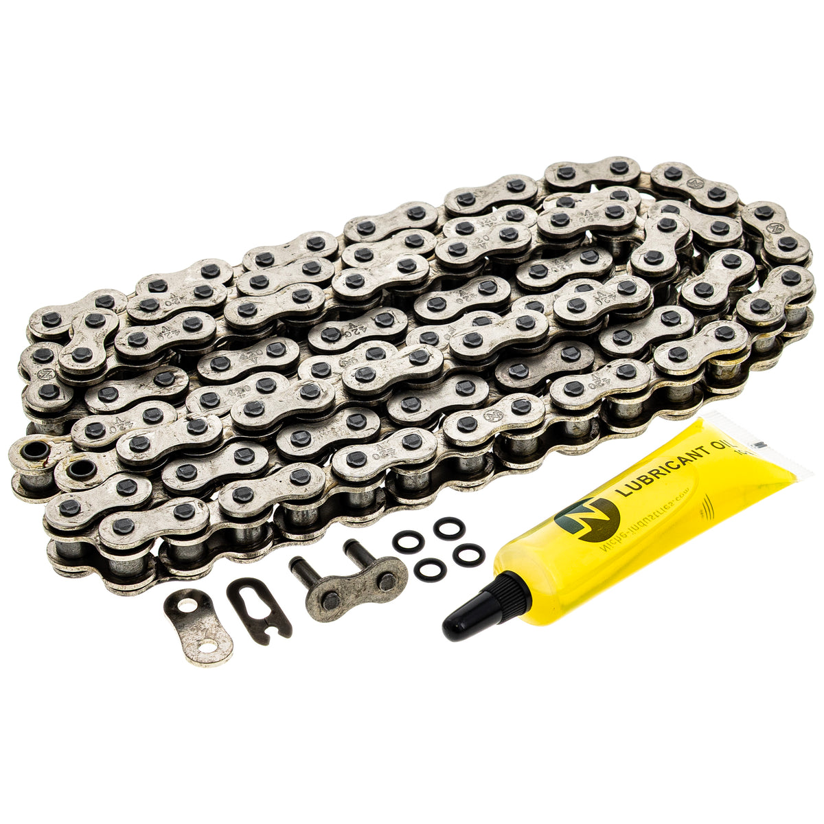 Drive Chain 104 O-Ring w/ Master Link for zOTHER Yamaha Kawasaki YZ80 XR80 XR75 Sport NICHE 519-CDC2427H