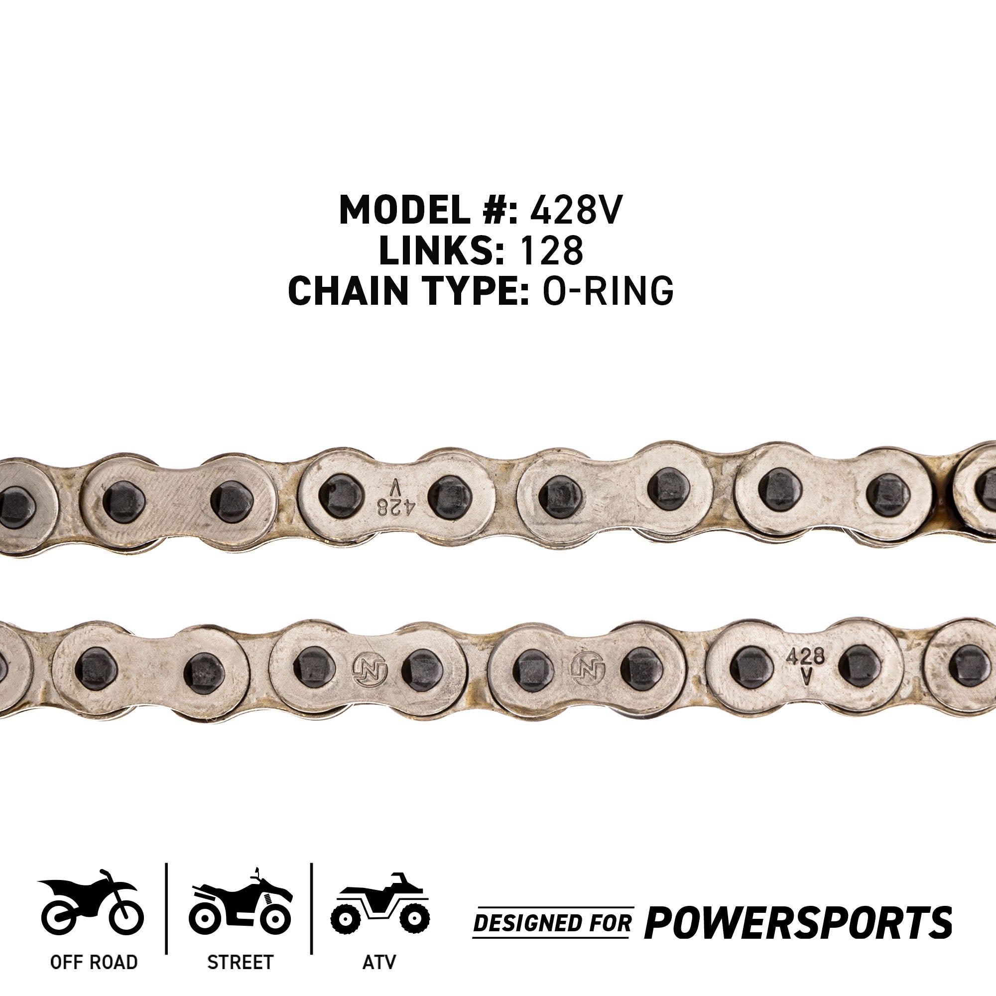 NICHE 519-CDC2420H Chain for zOTHER Yamaha Super RG125 NX125