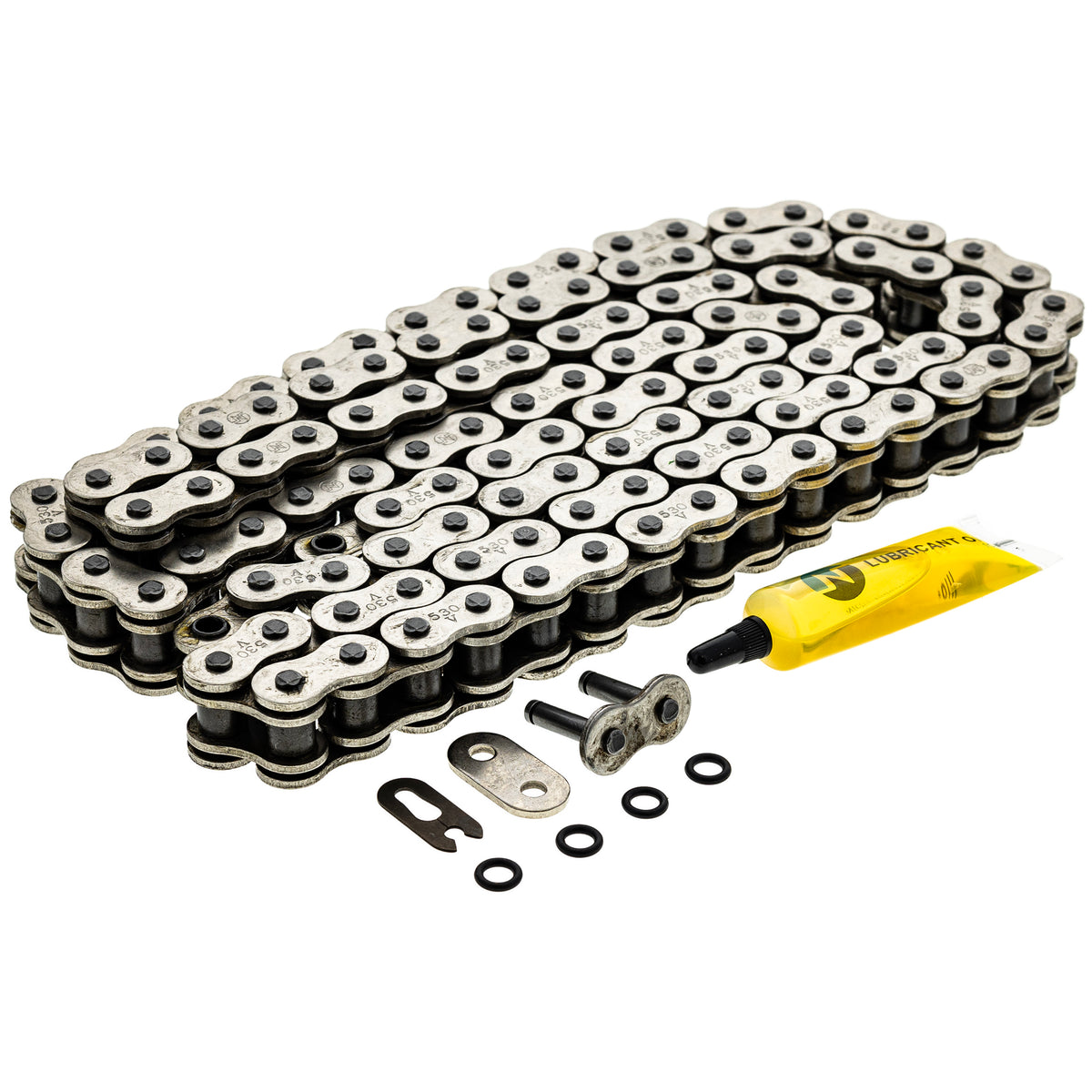Drive Chain 118 O-Ring w/ Master Link for zOTHER Yamaha Suzuki Kawasaki YZF Ninja Katana NICHE 519-CDC2443H