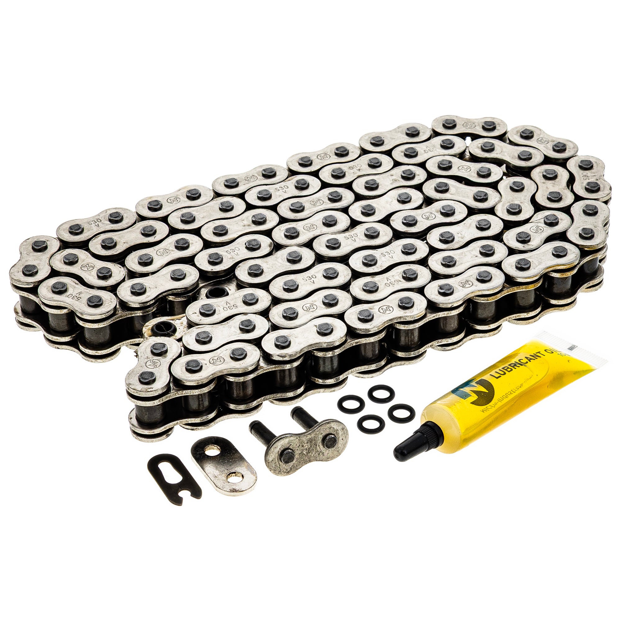 Drive Chain 98 O-Ring w/ Master Link for zOTHER Sport CJ360T CB500 5344 NICHE 519-CDC2455H