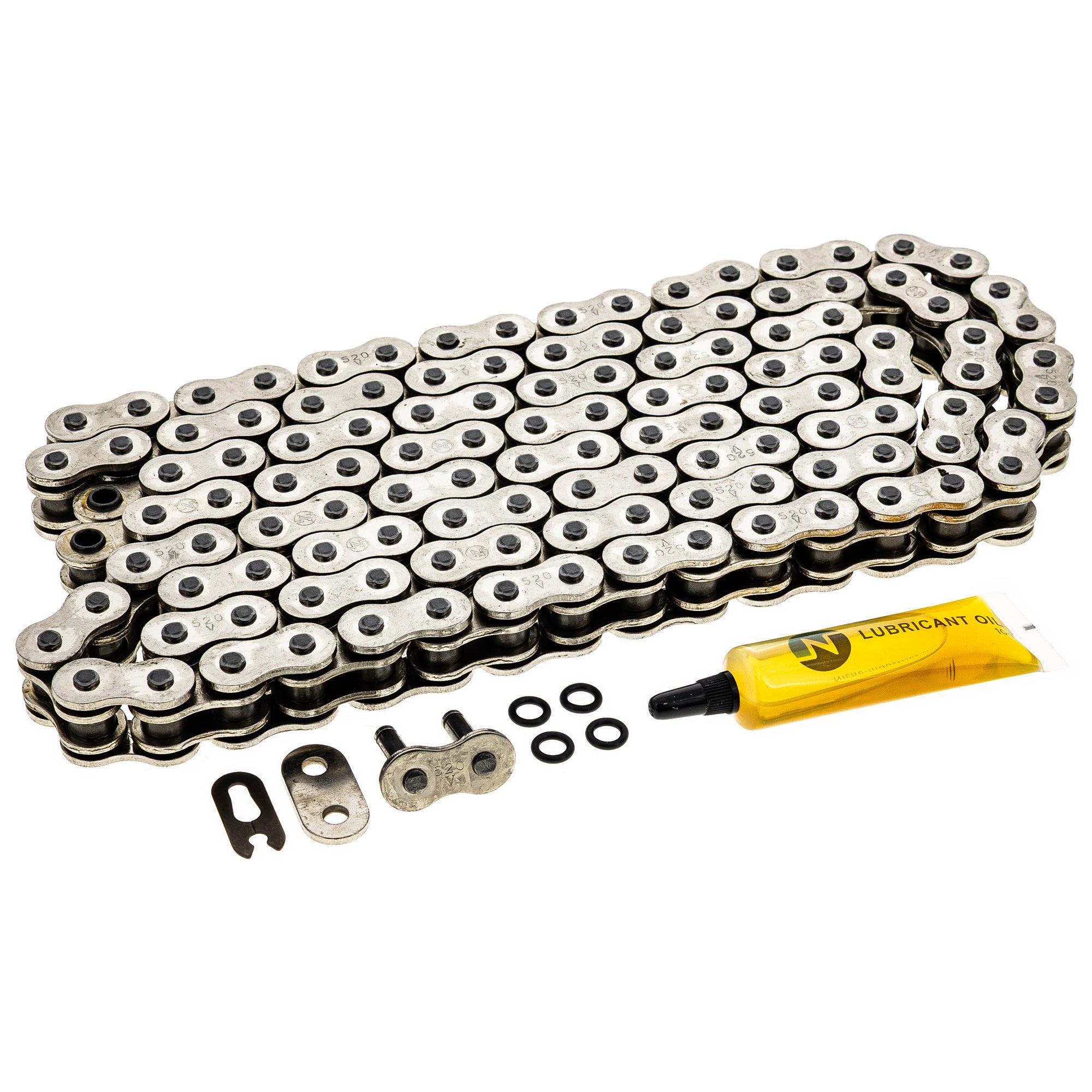 Drive Chain 122 O-Ring w/ Master Link for zOTHER Quadracer 5352 NICHE 519-CDC2463H
