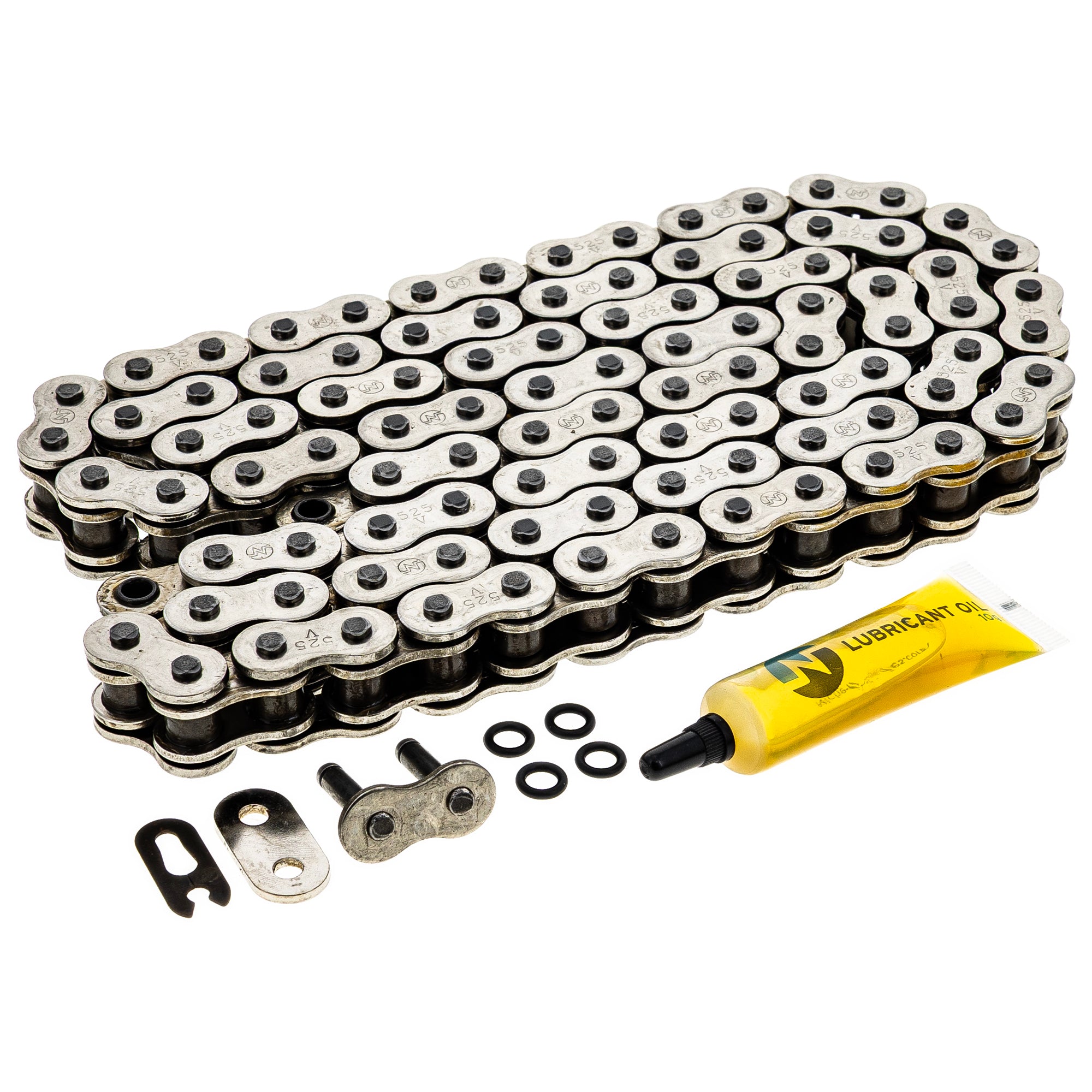 Drive Chain 100 O-Ring w/ Master Link for zOTHER Triumph Ducati TM250 T2018912 67640253A NICHE 519-CDC2494H
