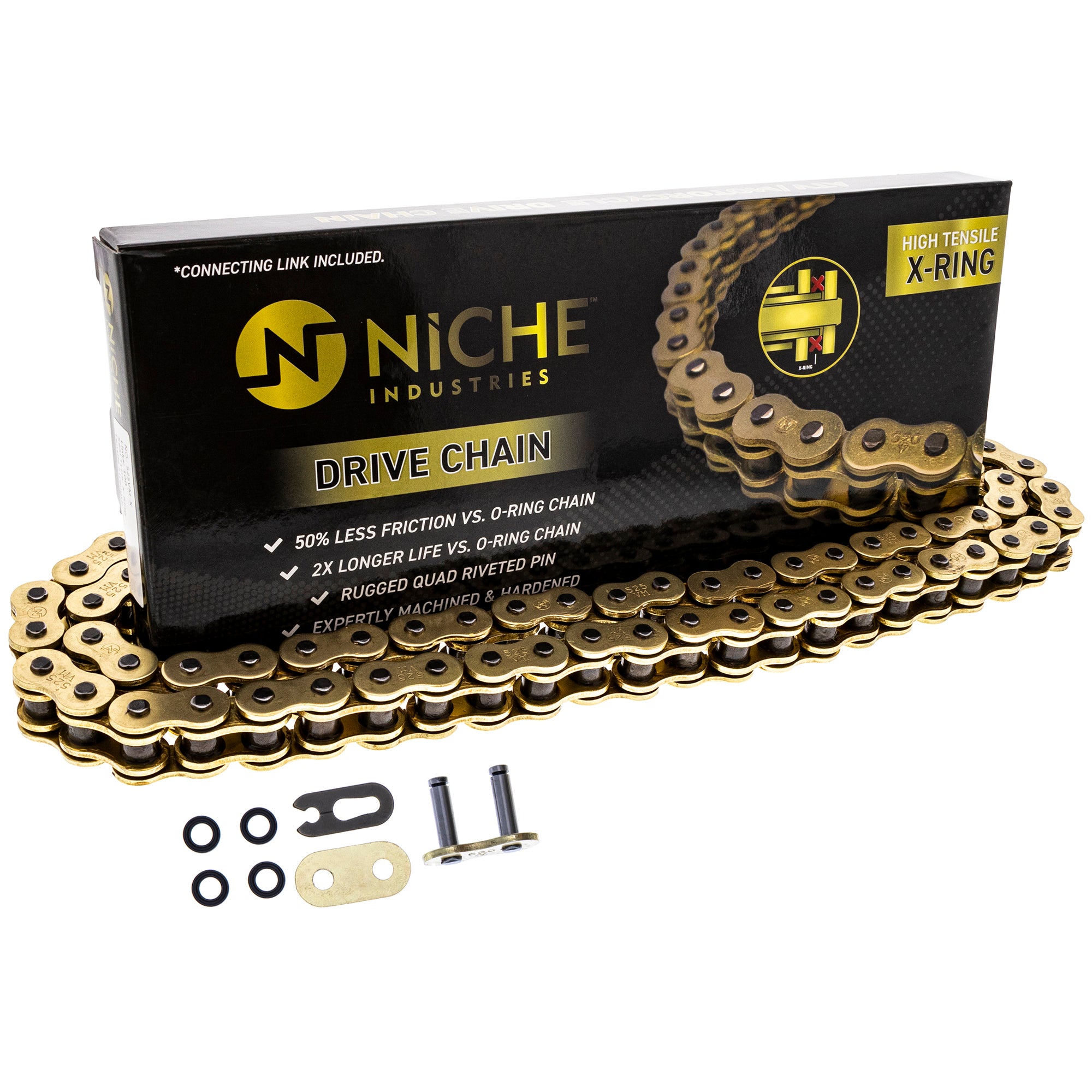 NICHE MK1004862 Drive Sprockets & Chain Kit for zOTHER Ninja