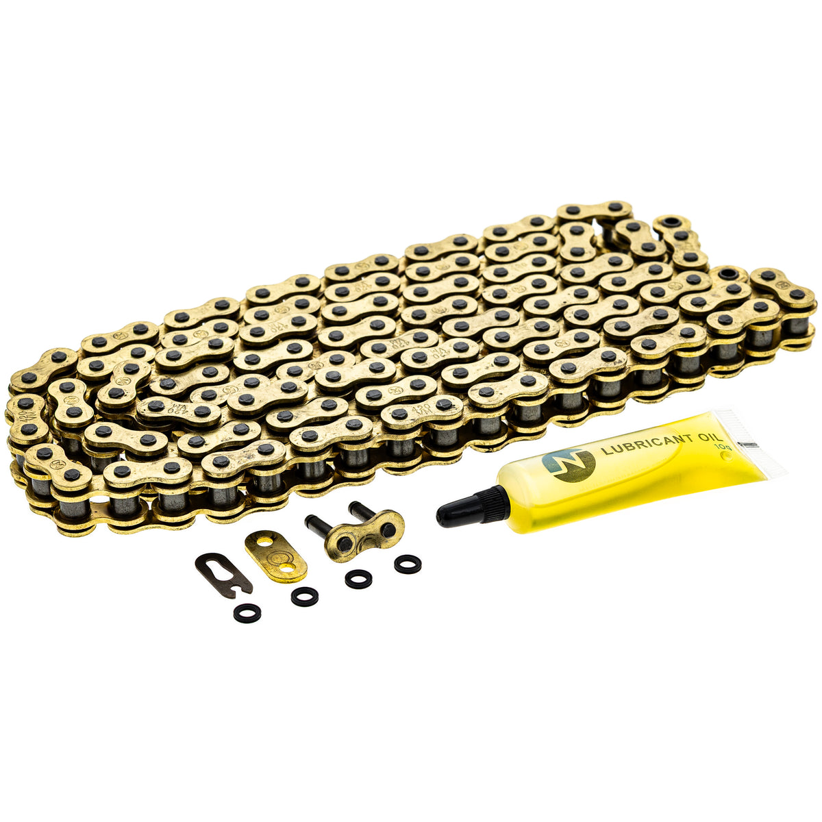 Gold X-Ring Chain 126 w/ Master Link for zOTHER Honda KX80 Expert DT50 5429 420VX-126 NICHE 519-CDC2530H